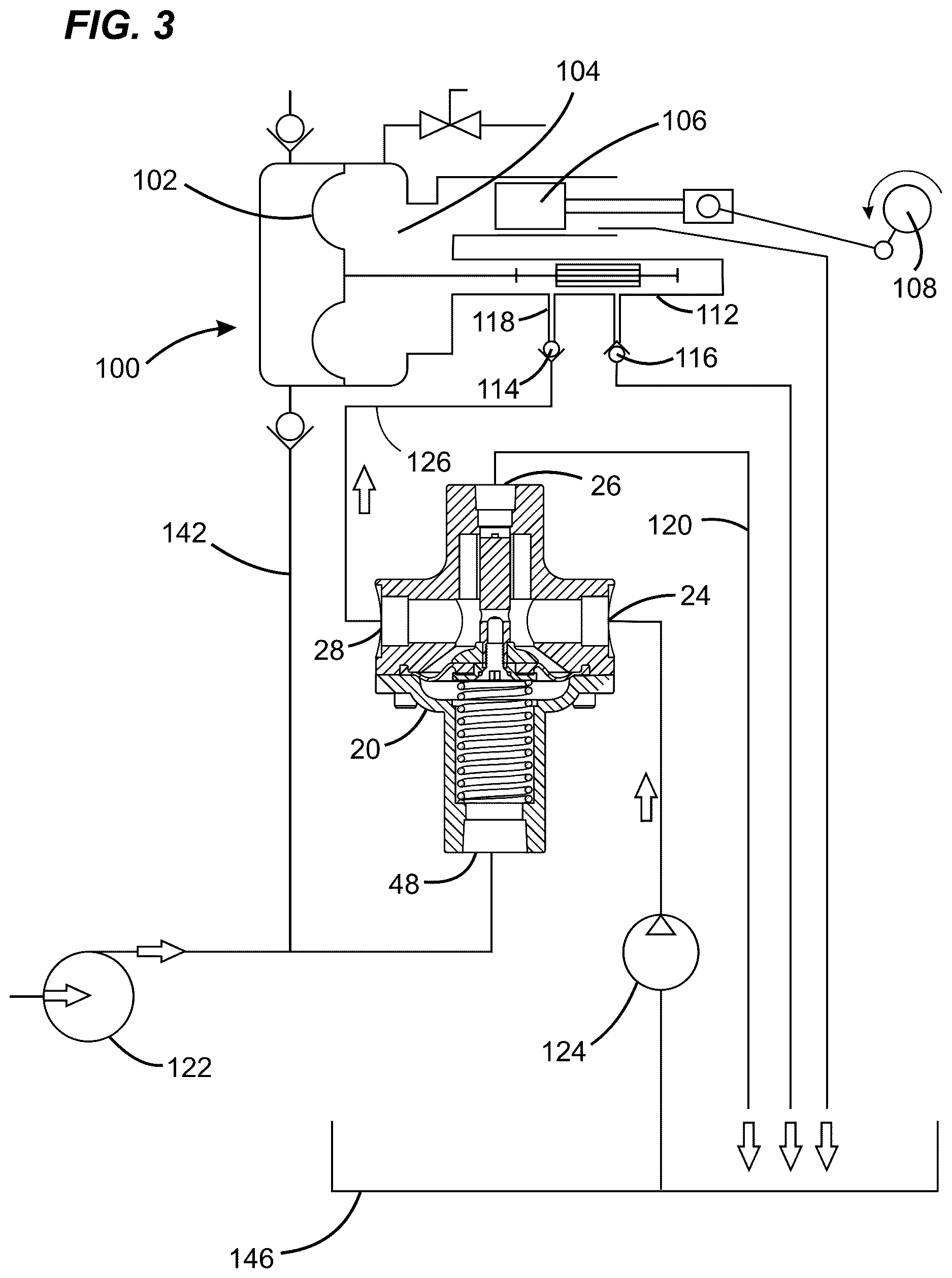 Patent US12612978 Figure 2 – Differential pressure regulator