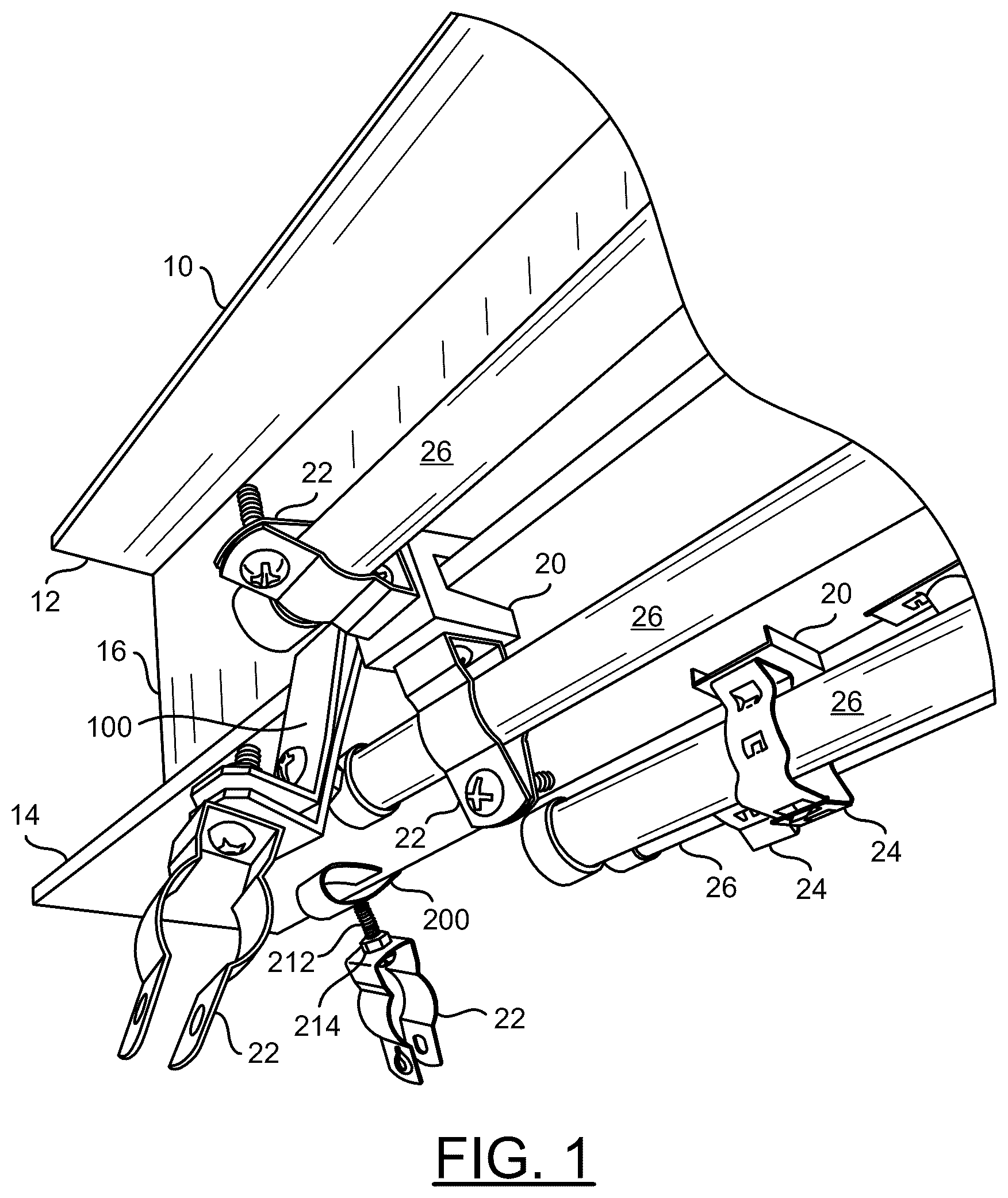 Patent US12612979 — Beam clamp — Figure 1