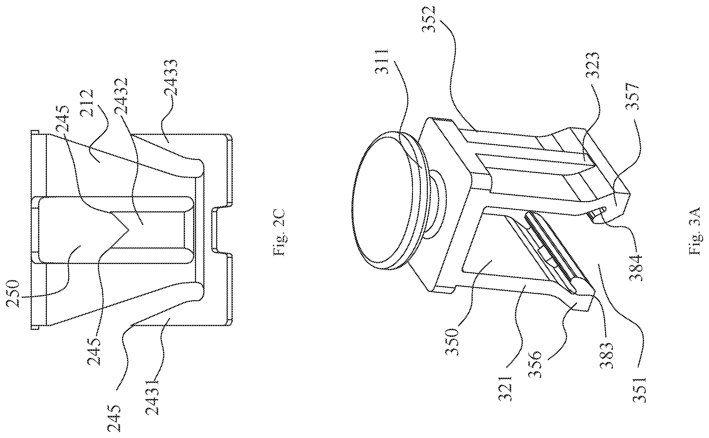 Patent US12612981 Figure 3 – Clamp assembly and pipe fixing device assembly