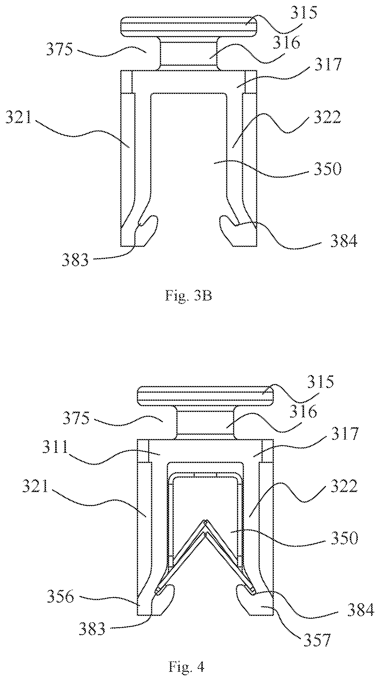 Patent US12612981 Figure 4 – Clamp assembly and pipe fixing device assembly