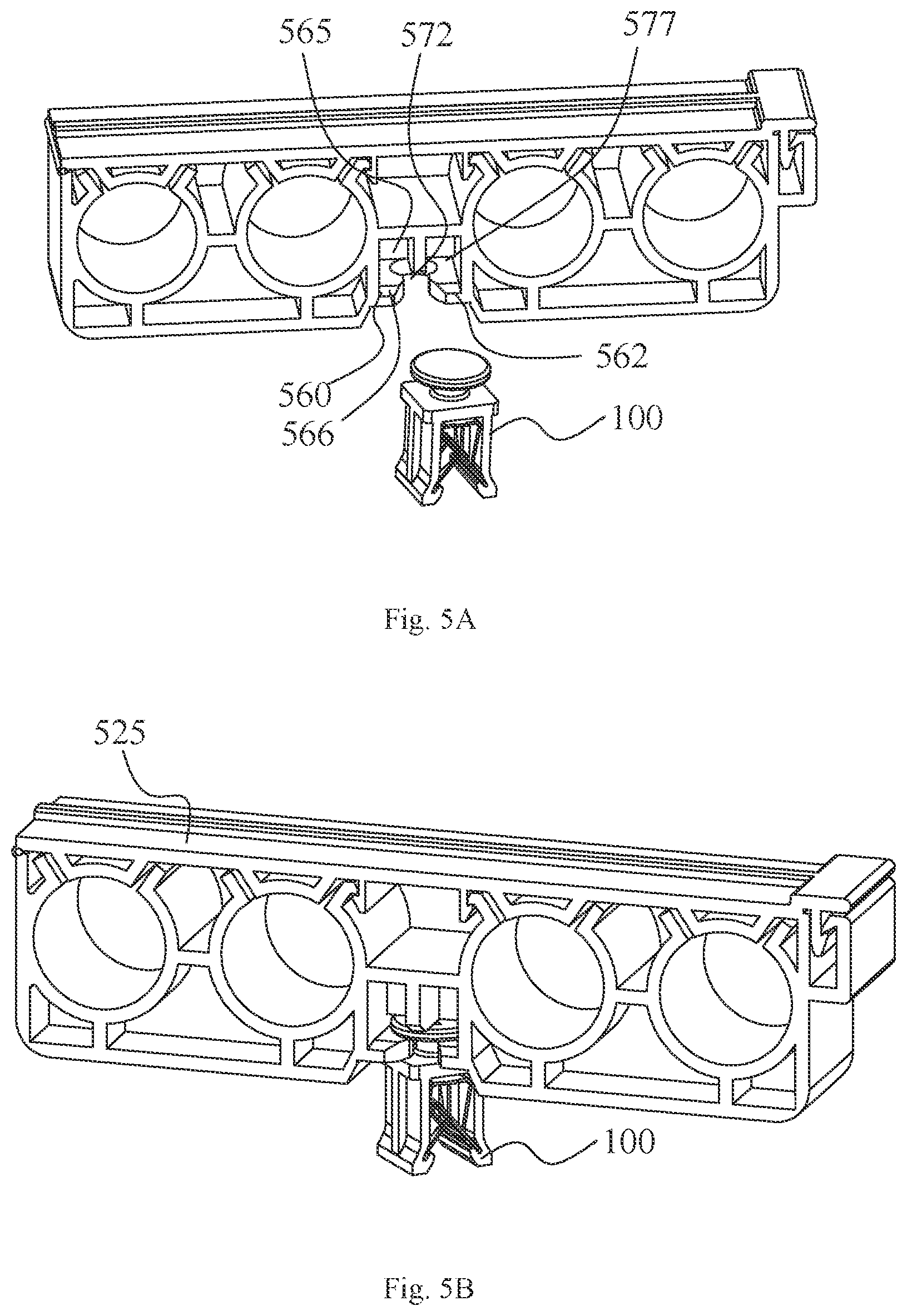 Patent US12612981 Figure 5 – Clamp assembly and pipe fixing device assembly