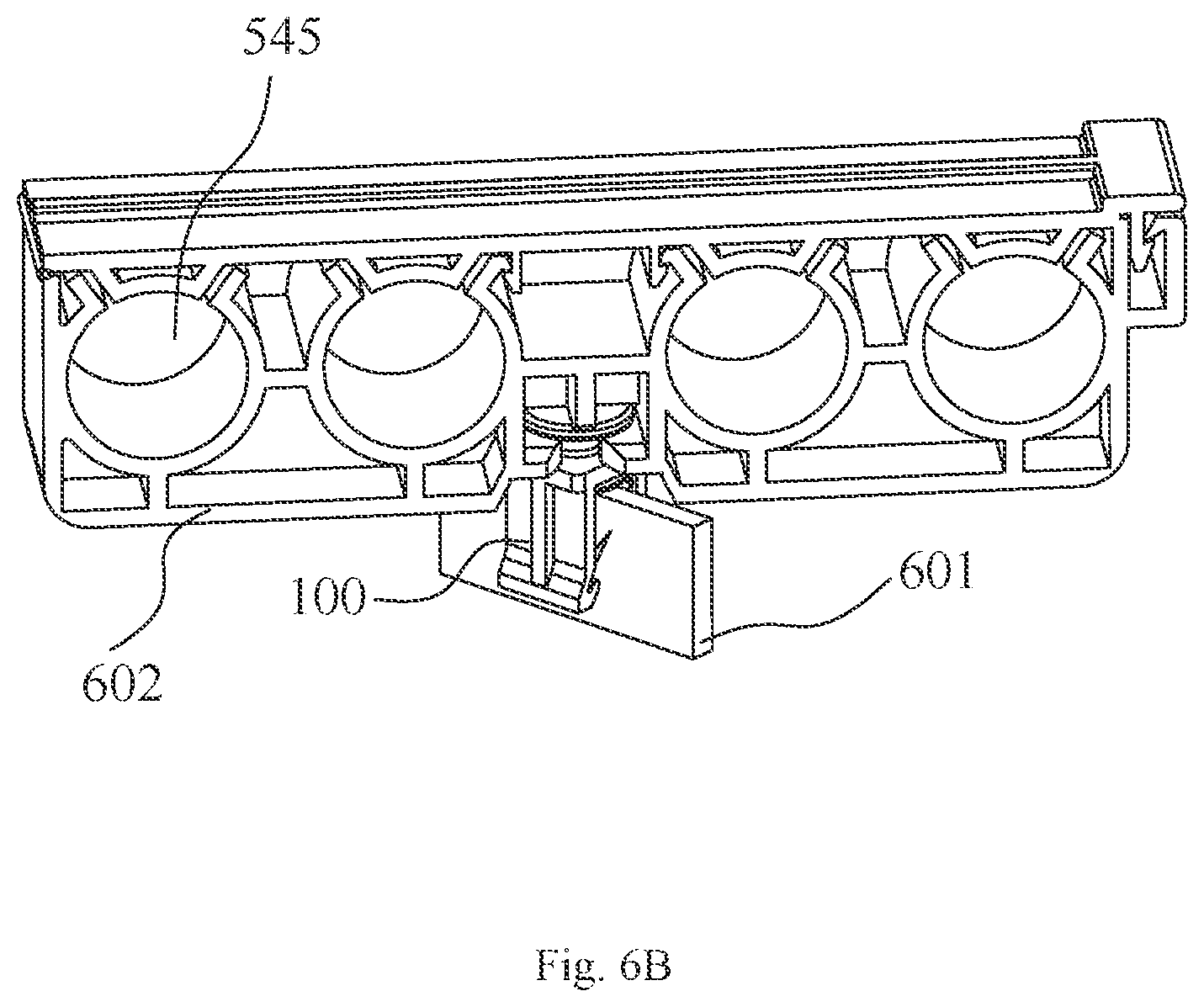 Patent US12612981 Figure 7 – Clamp assembly and pipe fixing device assembly