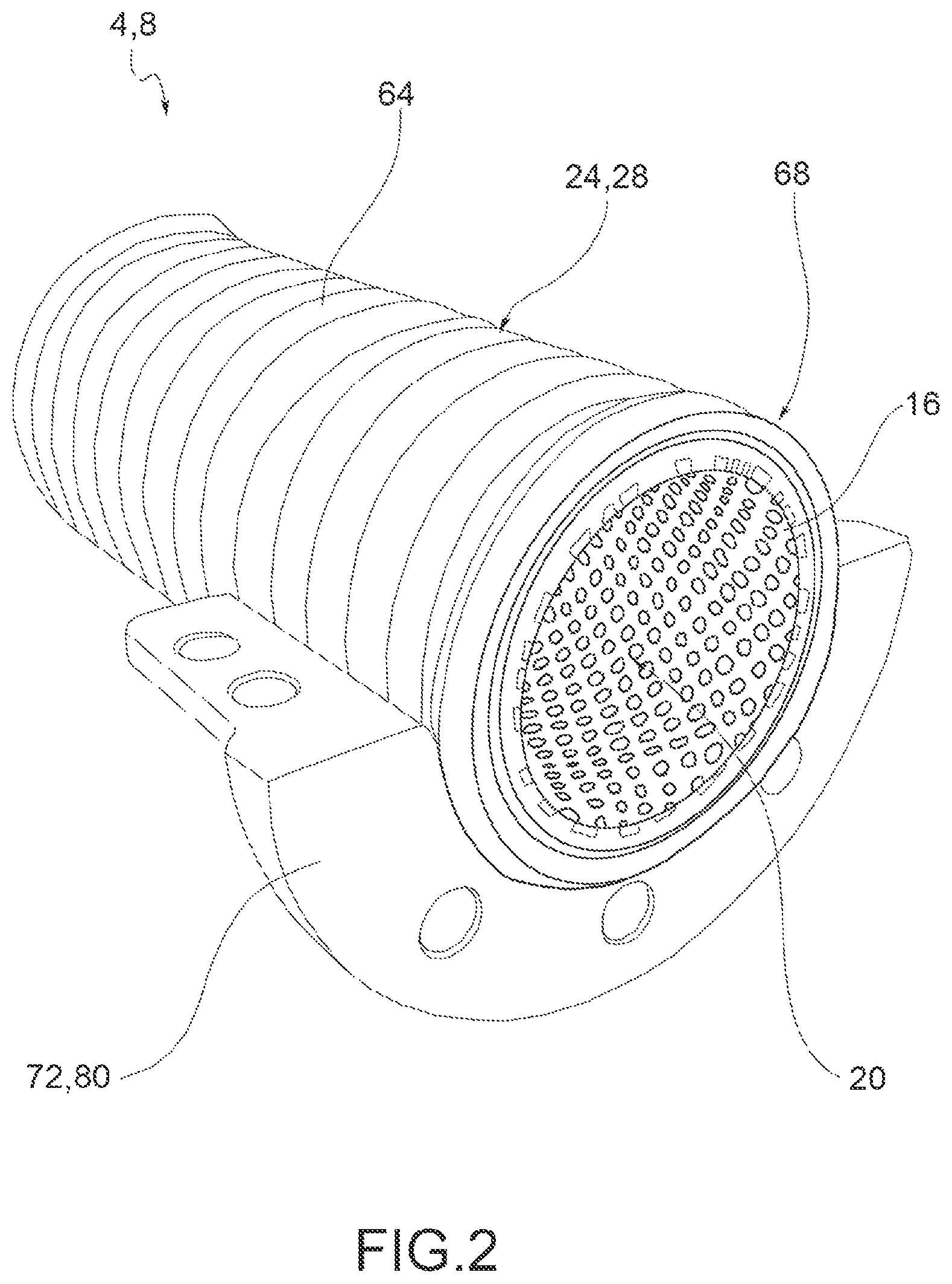 Patent US12612983 Figure 2 – Flexible tube for conveying abrasive materials and related manufacturing method
