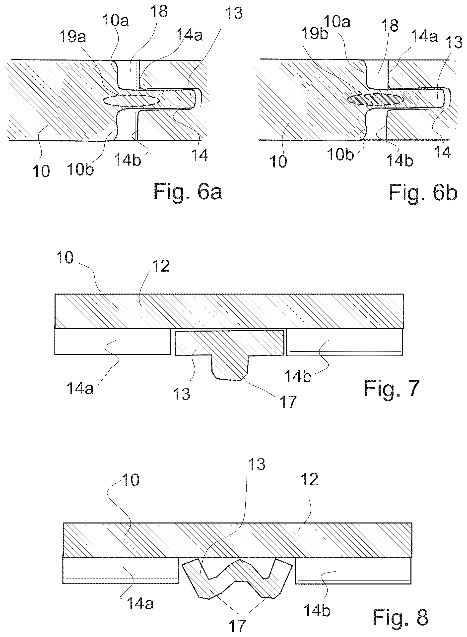 Patent US12612985 Figure 4 – Clamp with tongue having a non-flat transverse profile