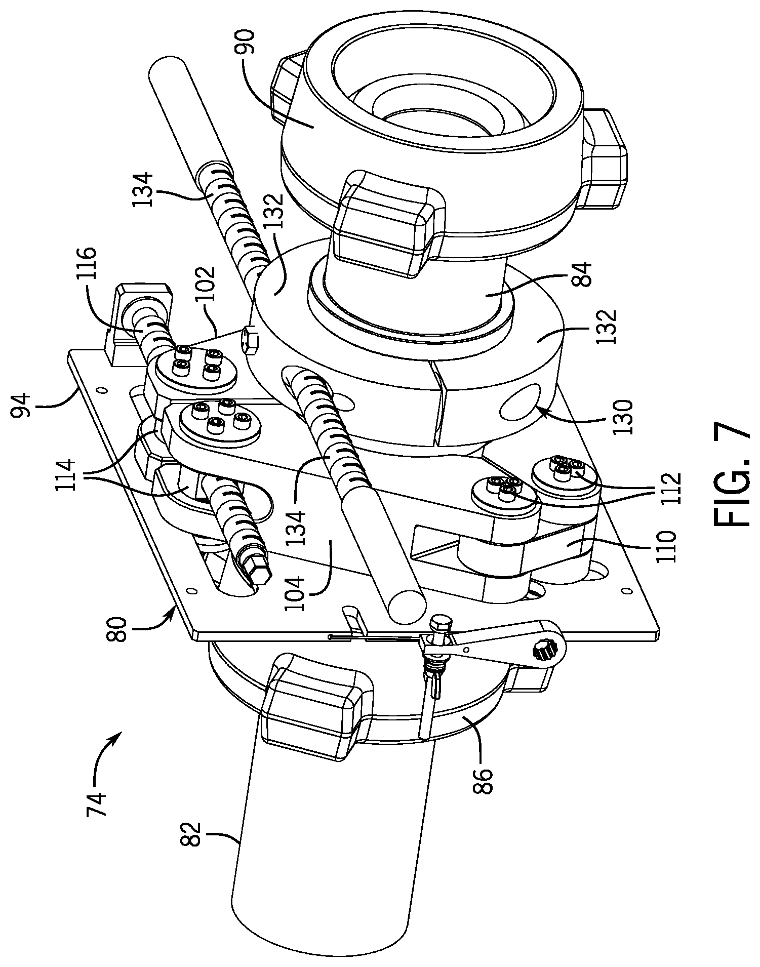 Patent US12612986 Figure 5 – Quick conduit connection system