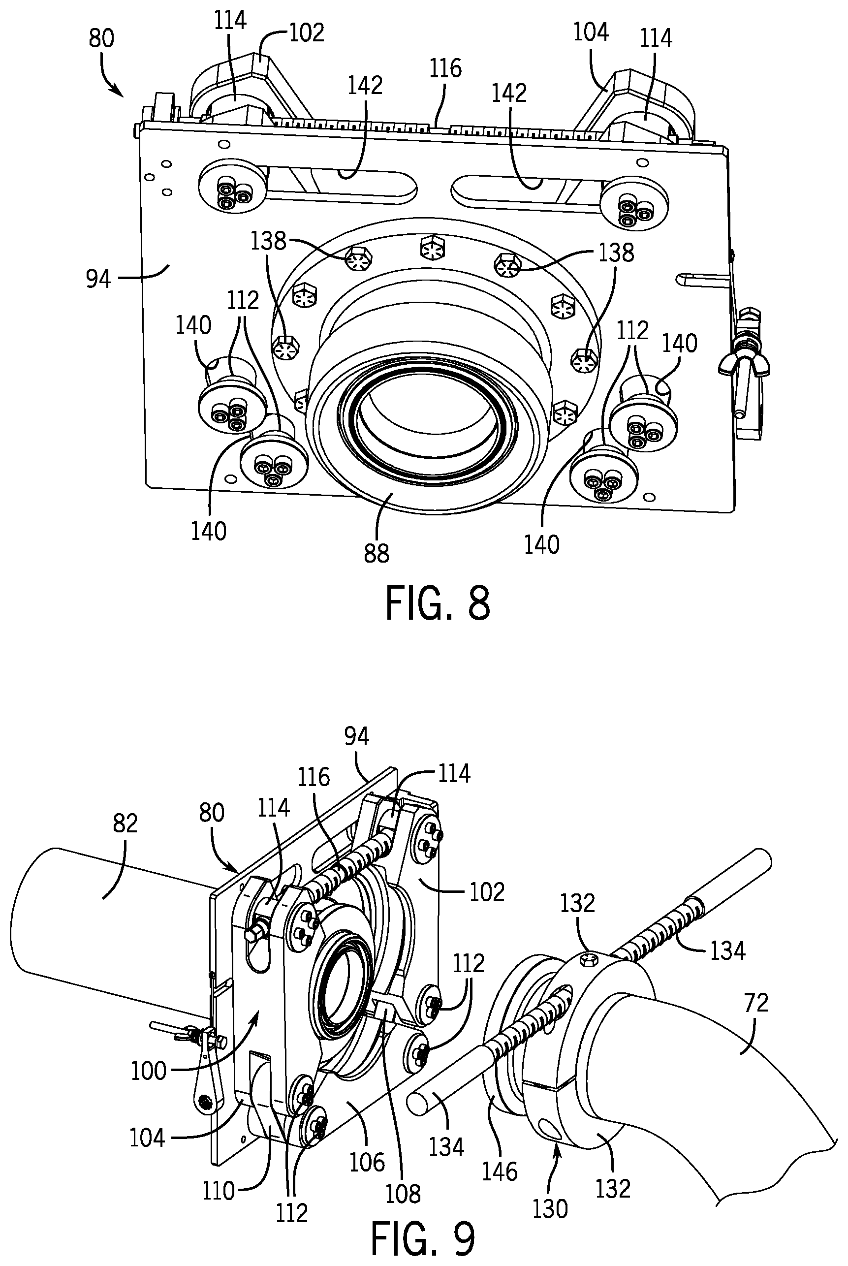 Patent US12612986 Figure 6 – Quick conduit connection system