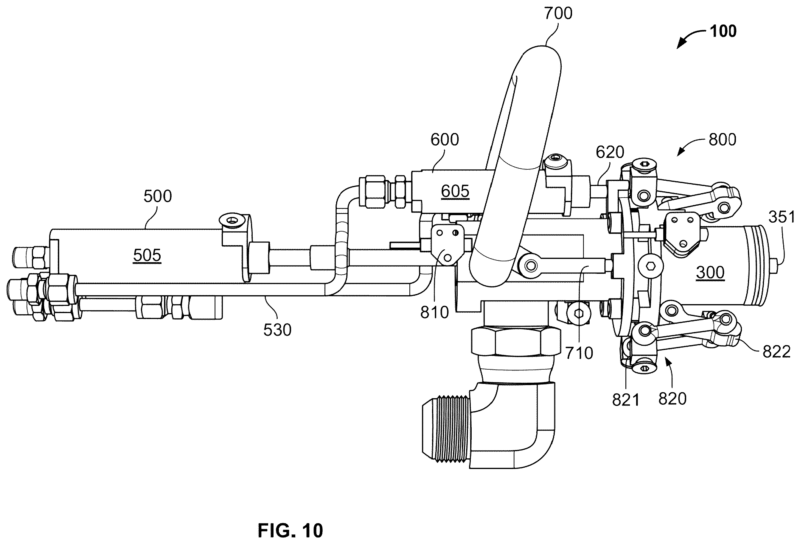 Patent US12612987 Figure 8 – Coupling nozzle for cryogenic fluid