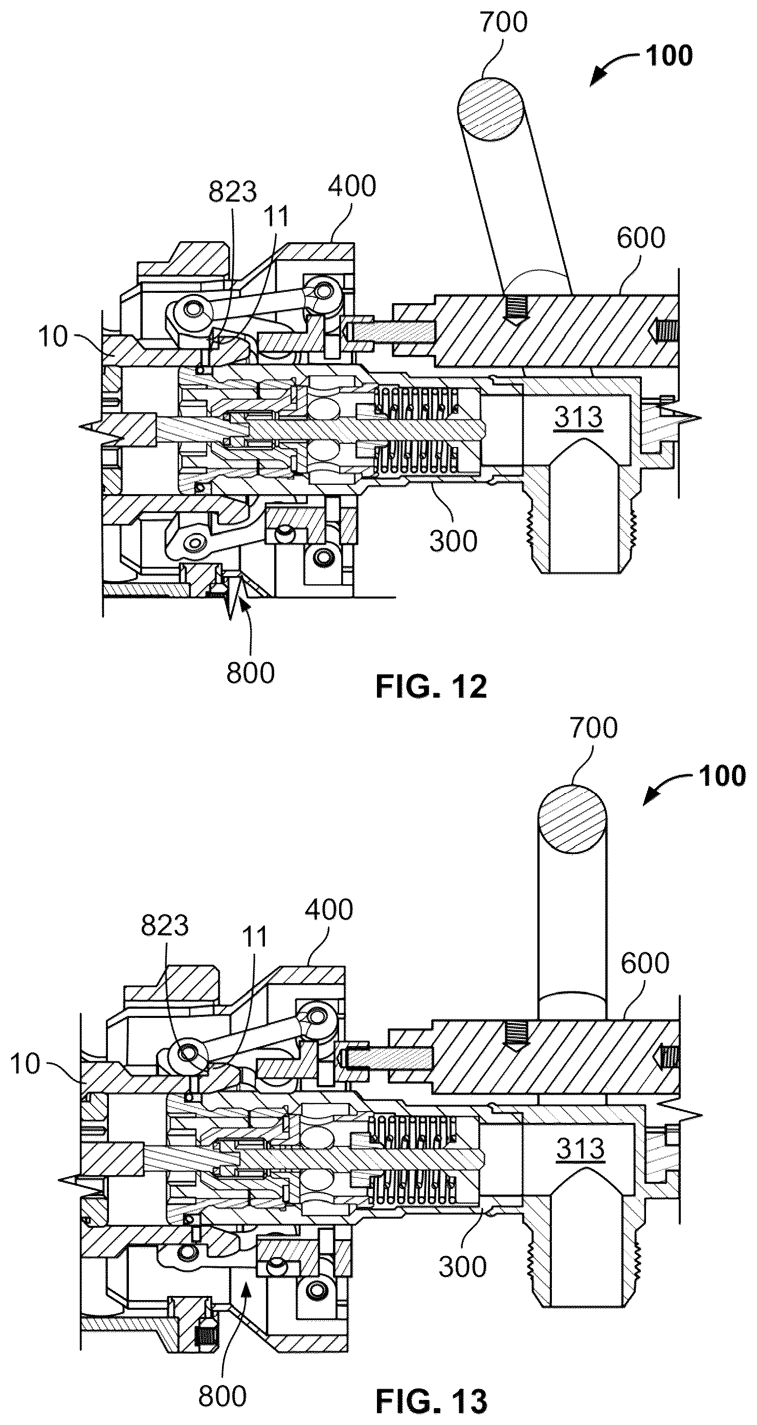 Patent US12612987 Figure 10 – Coupling nozzle for cryogenic fluid