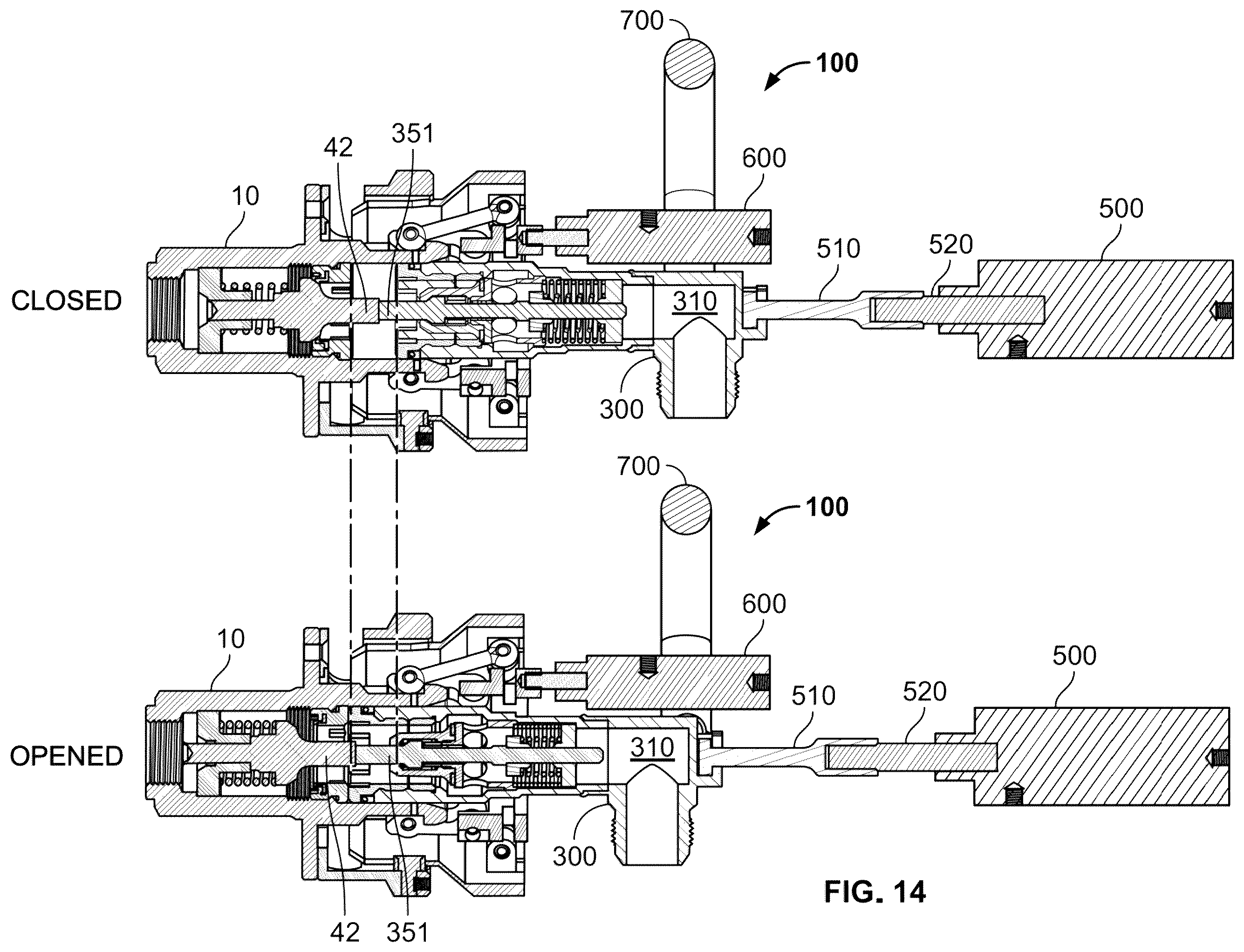 Patent US12612987 Figure 11 – Coupling nozzle for cryogenic fluid