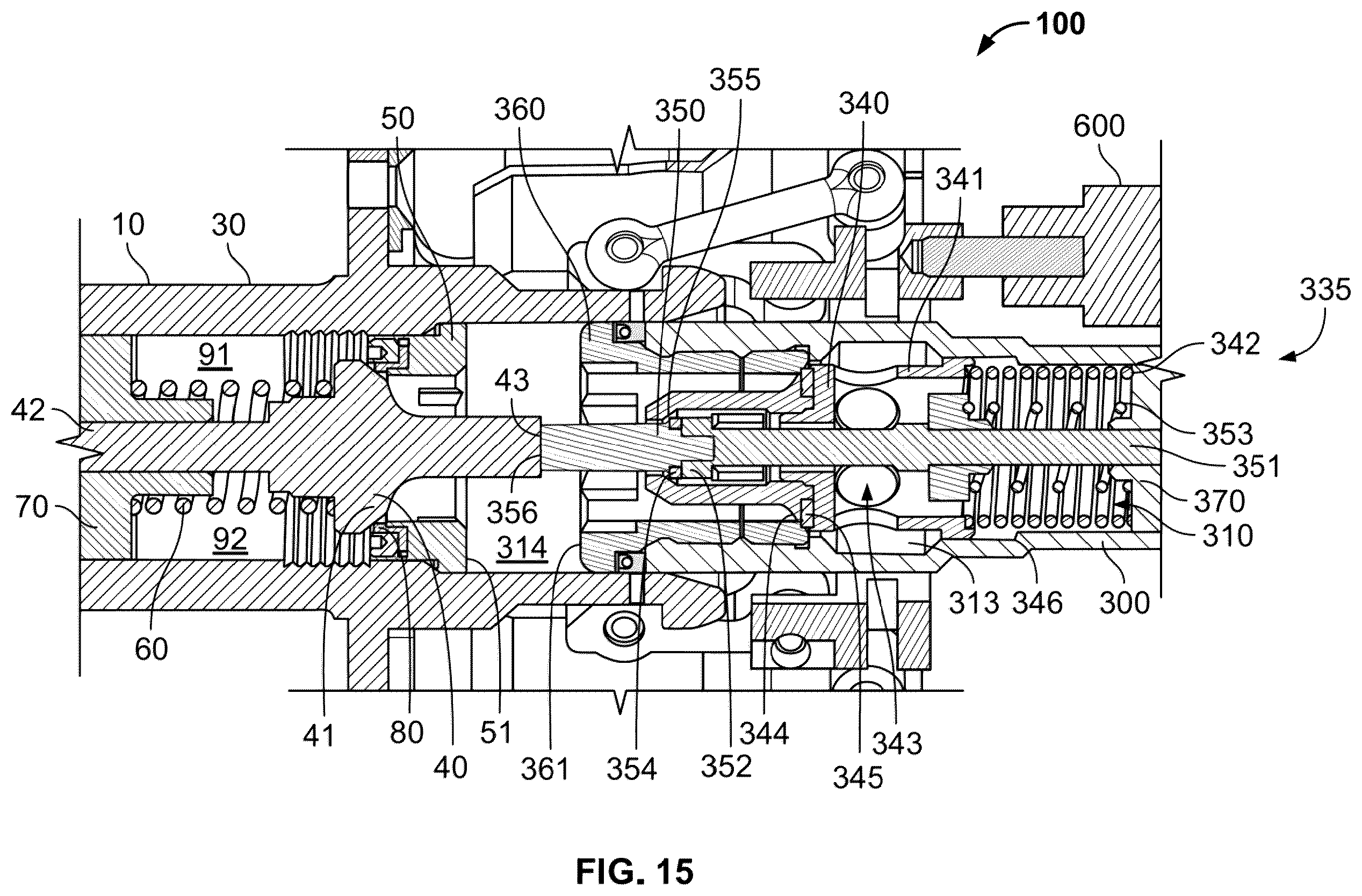 Patent US12612987 Figure 12 – Coupling nozzle for cryogenic fluid