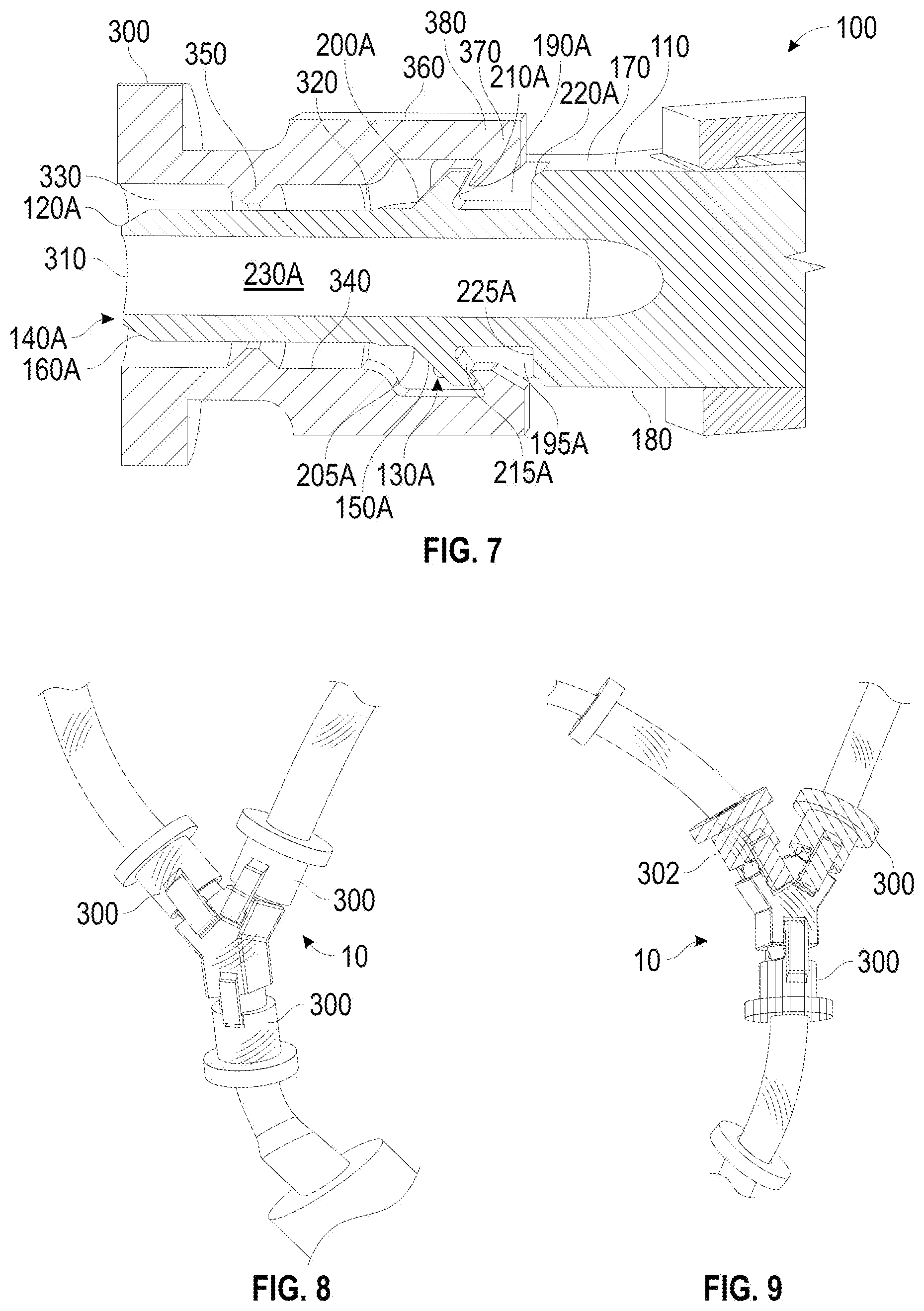 Patent US12612988 Figure 4 – Tubing connection assembly