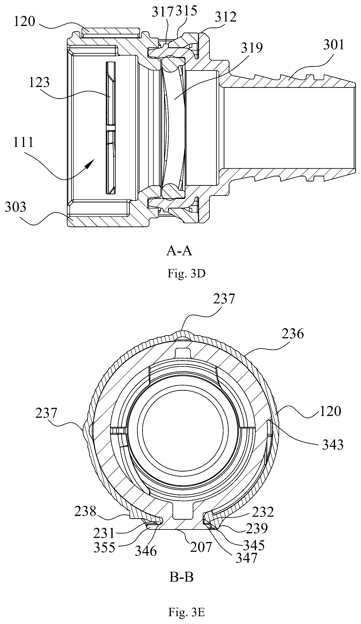 Patent US12612989 Figure 5 – Female connector and connector assembly comprising the same