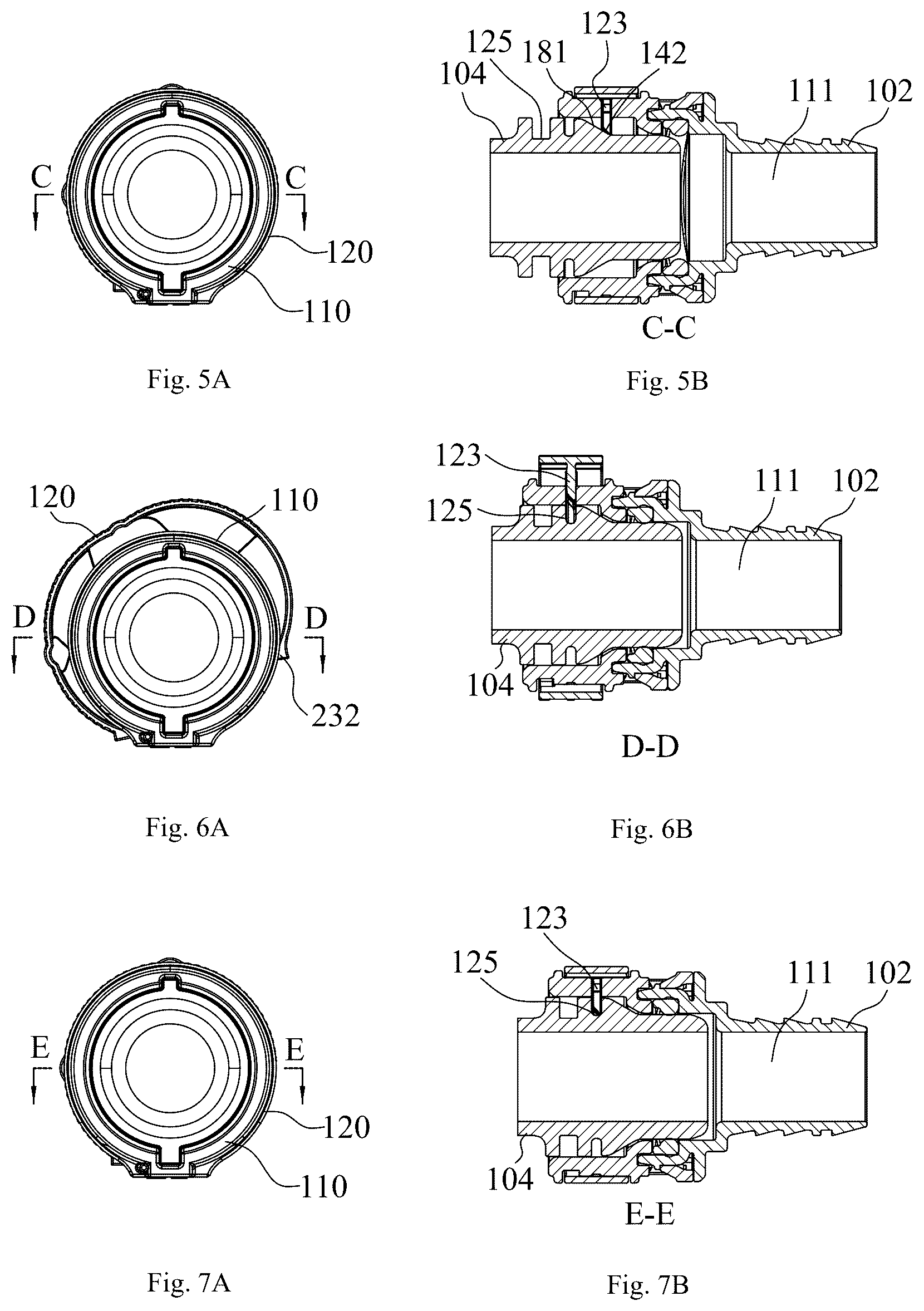 Patent US12612989 Figure 8 – Female connector and connector assembly comprising the same