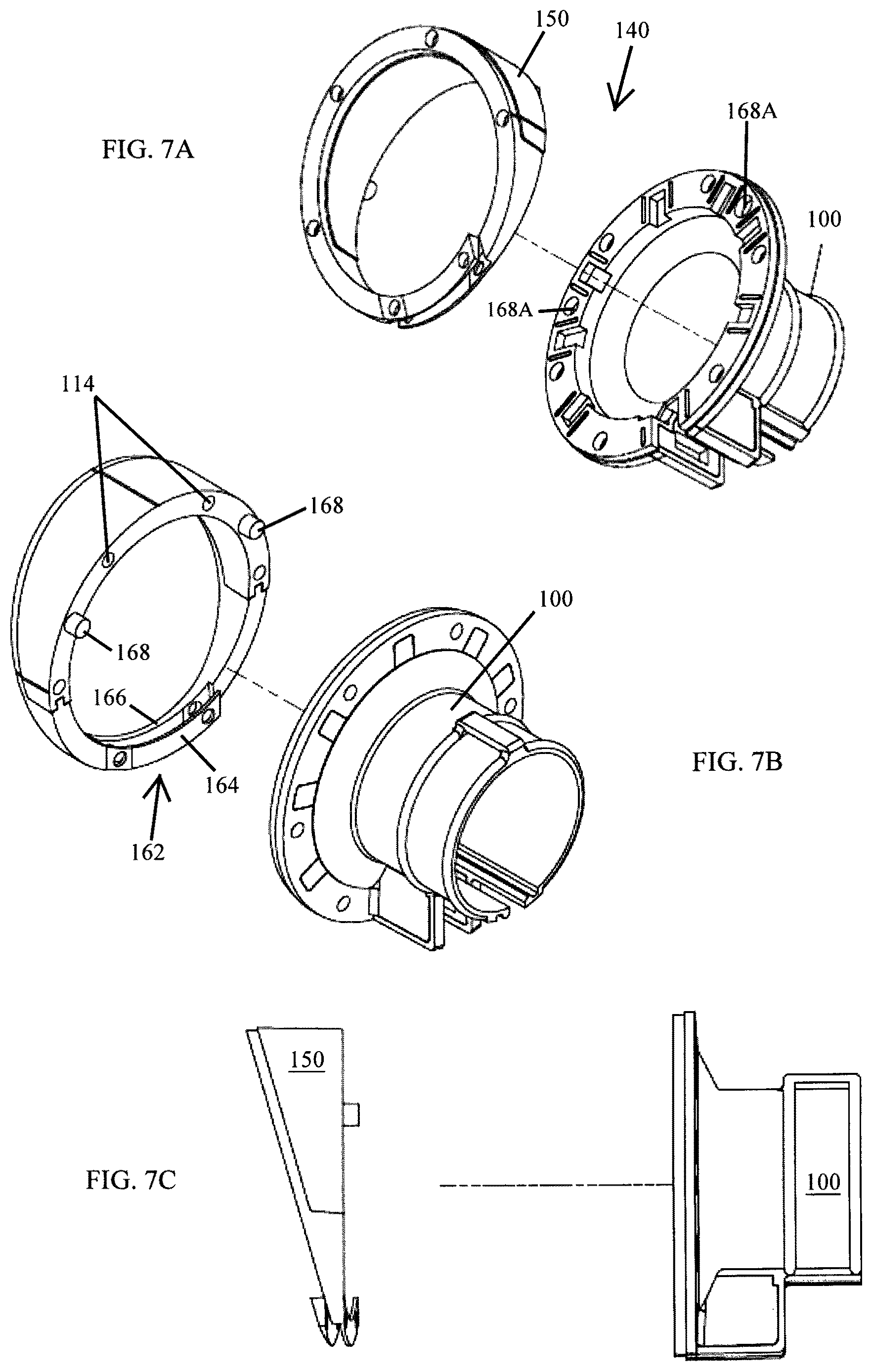 Patent US12612990 Figure 7 – Side wall seal for piping