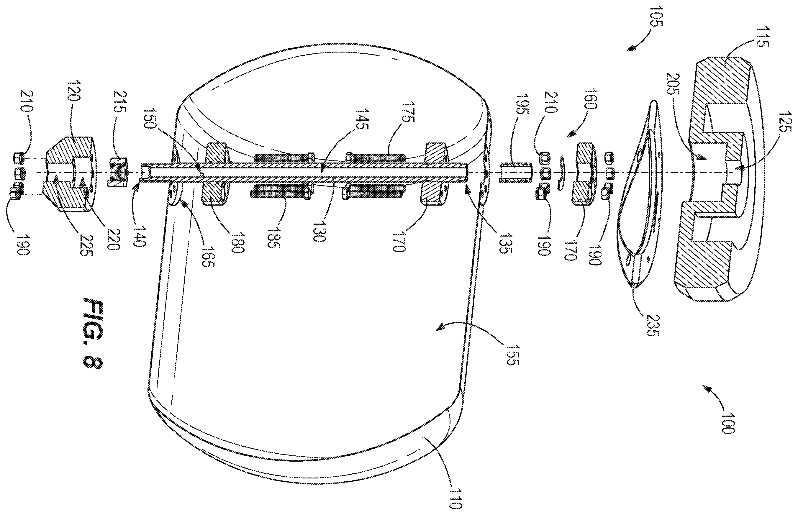 Patent US12612992 Figure 5 – Flow restriction system