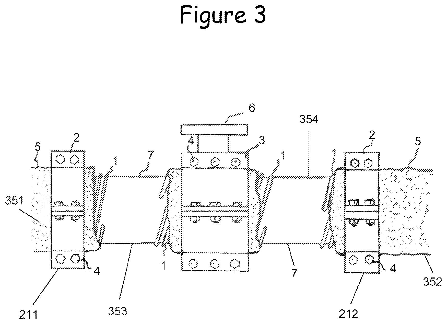 Patent US12612993 Figure 2 – Gate insert valve and method of insertion into pressurized pipelines