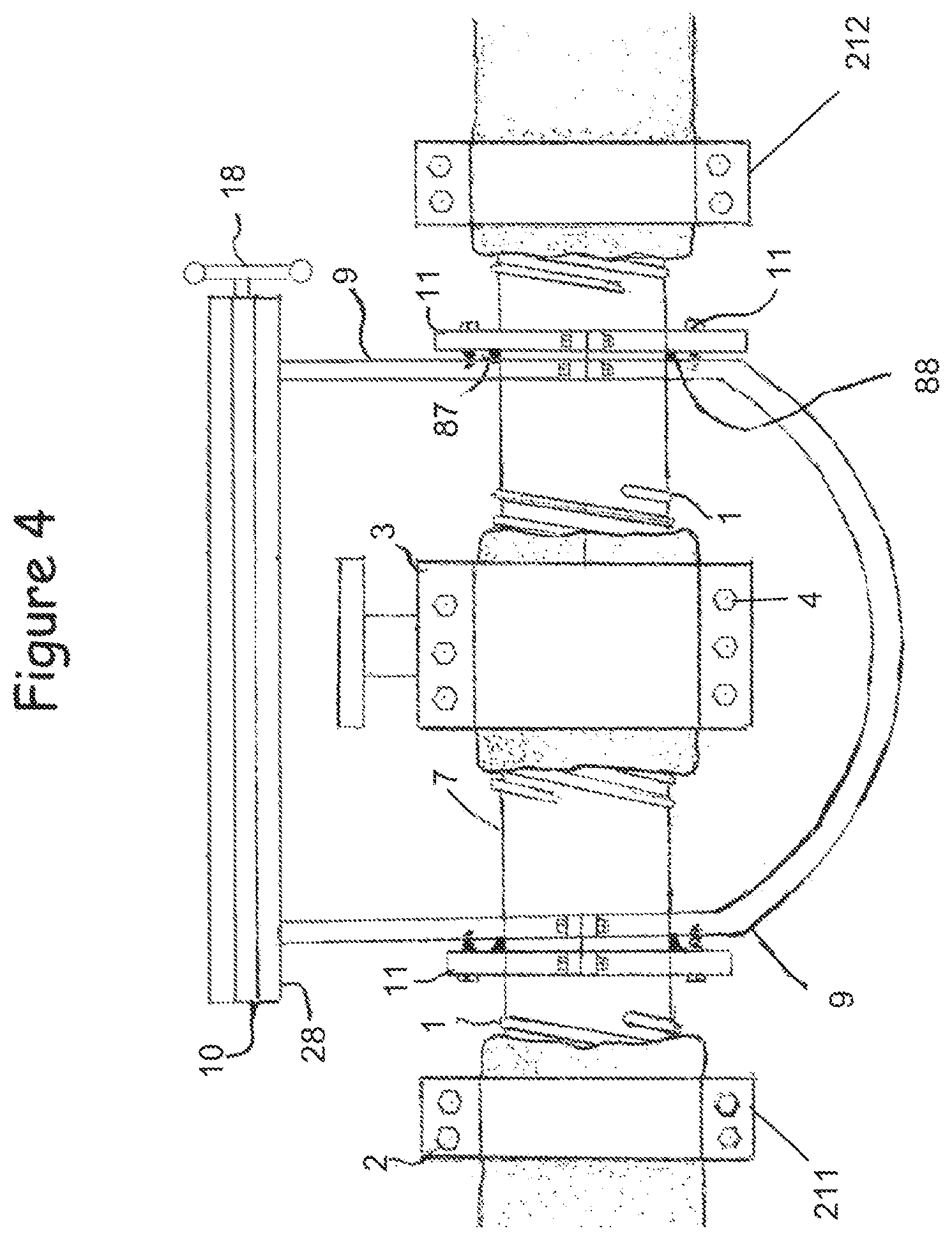 Patent US12612993 Figure 3 – Gate insert valve and method of insertion into pressurized pipelines