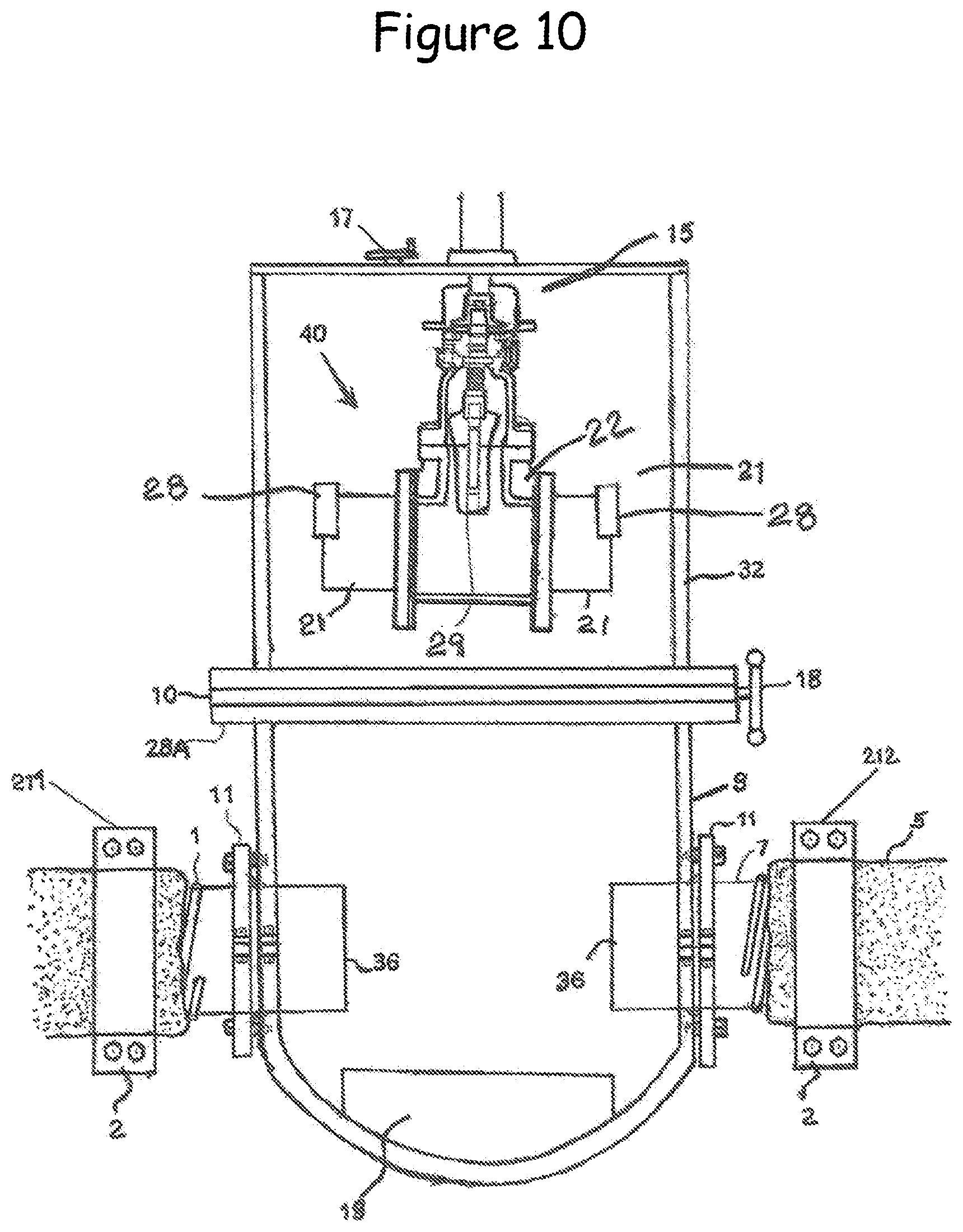 Patent US12612993 Figure 9 – Gate insert valve and method of insertion into pressurized pipelines