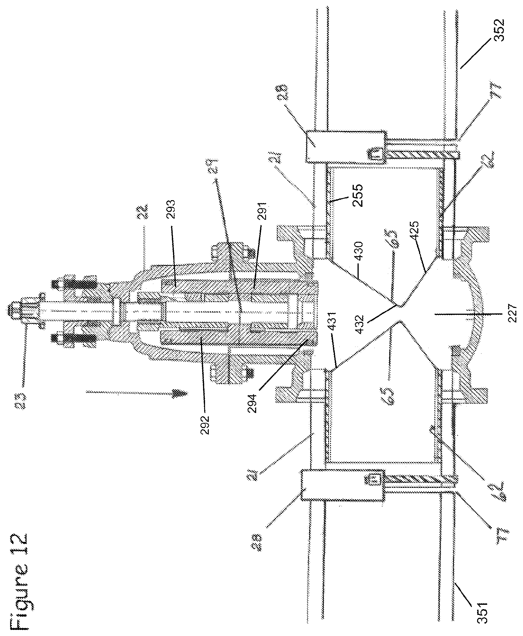 Patent US12612993 Figure 11 – Gate insert valve and method of insertion into pressurized pipelines