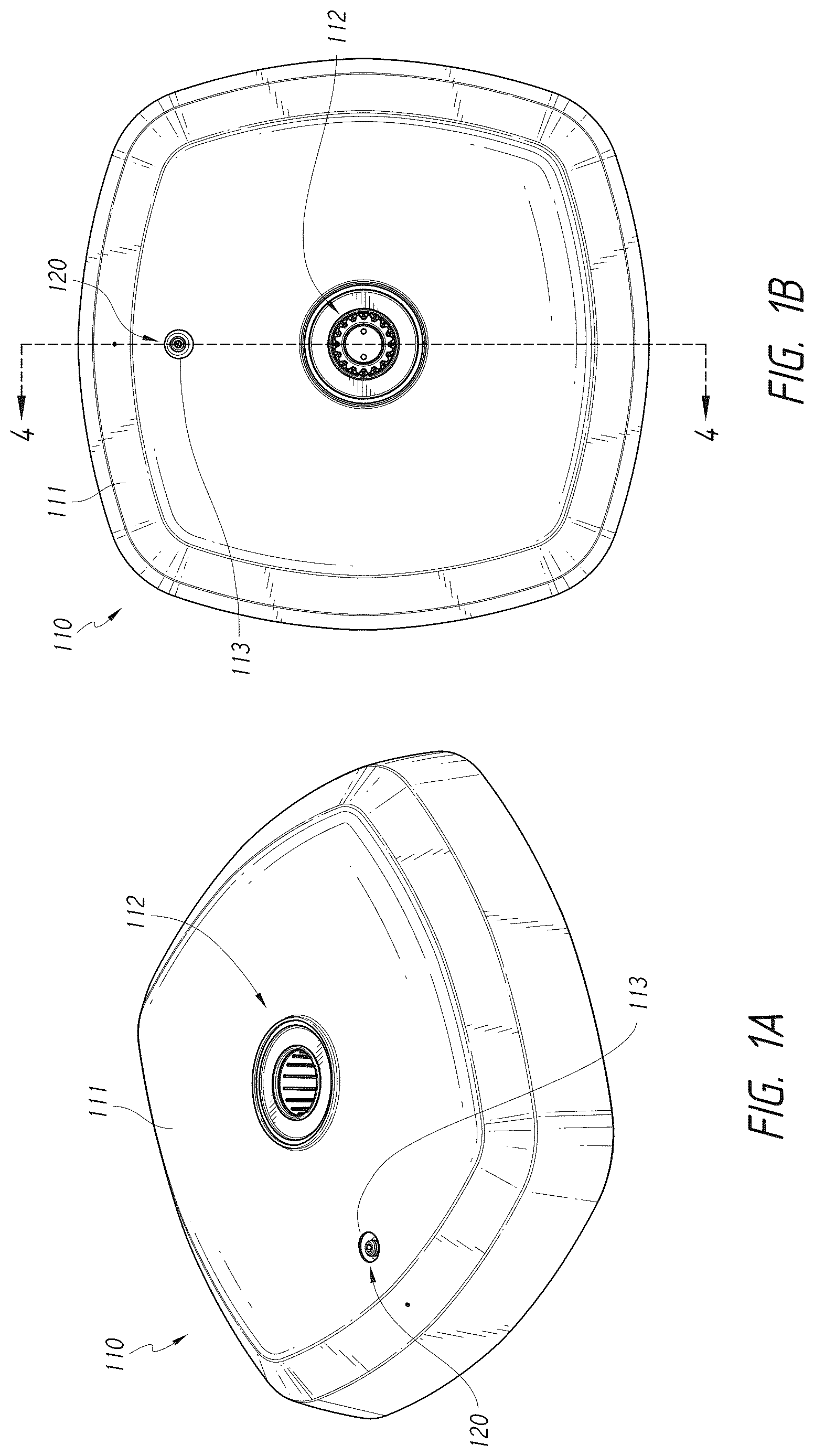 Patent US12612994 Figure 1 – Movable bases for shade structures