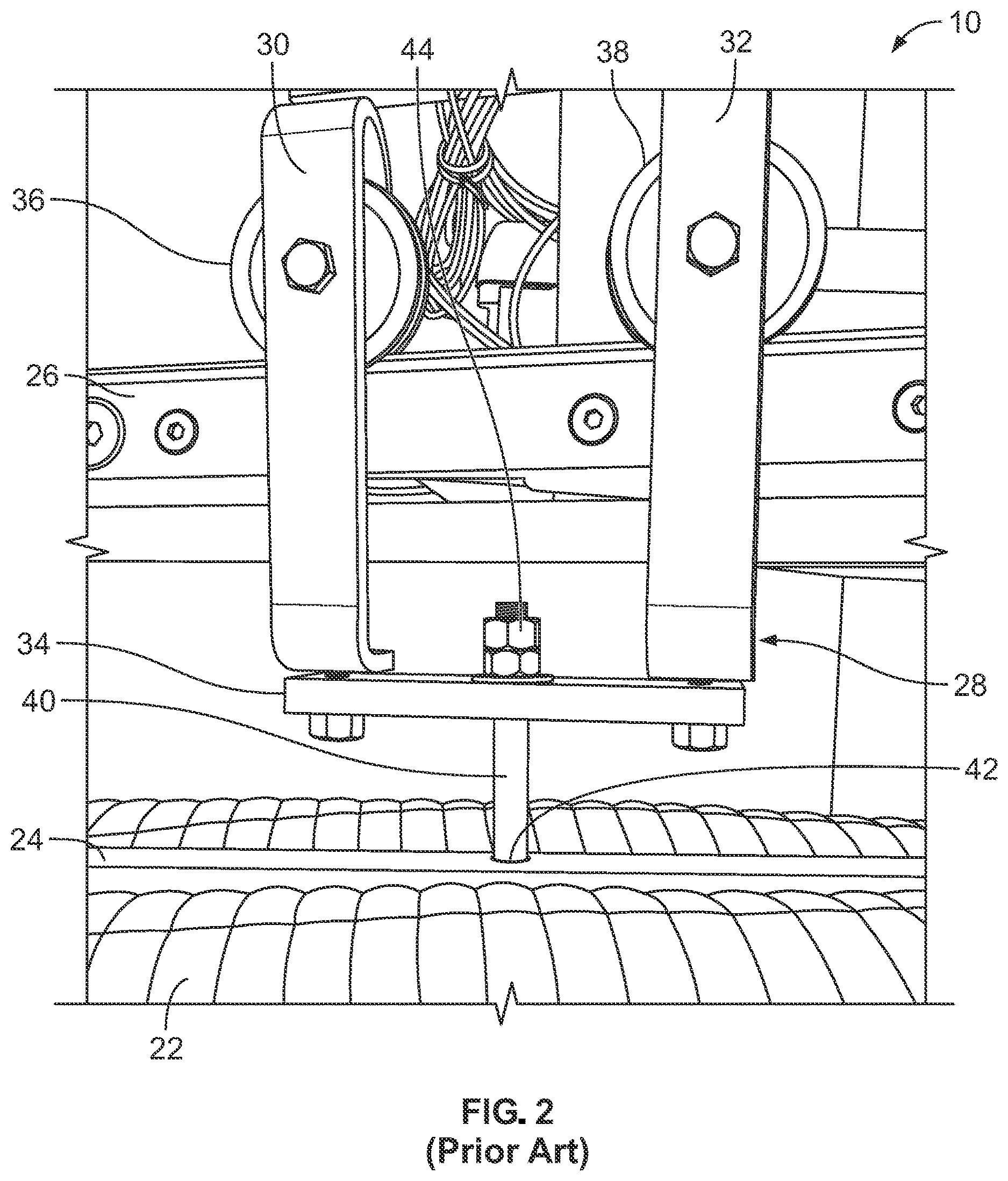 Patent US12612997 Figure 2 – Food processing tree support
