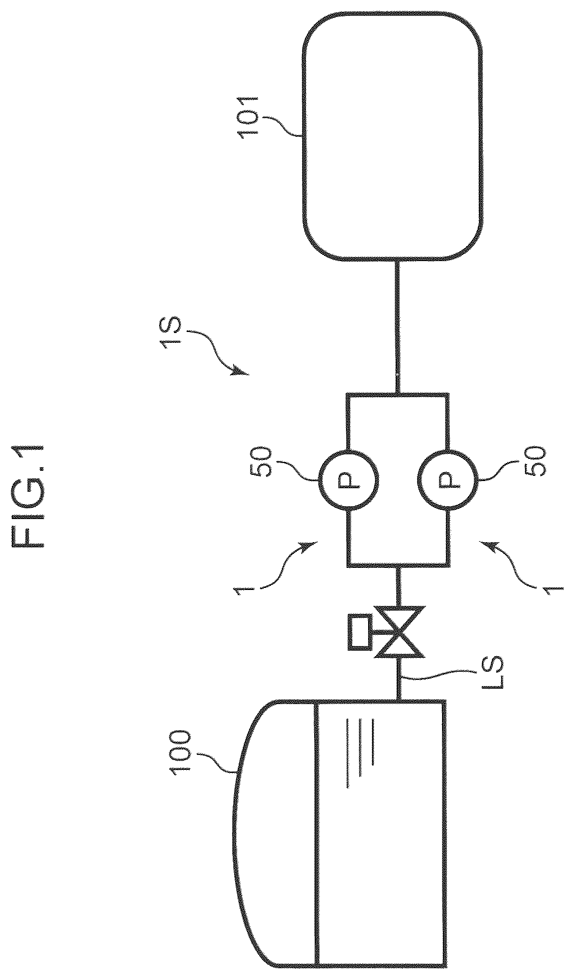 Patent US12613006 Figure 1 – Equipment maintenance method and liquefied hydrogen system