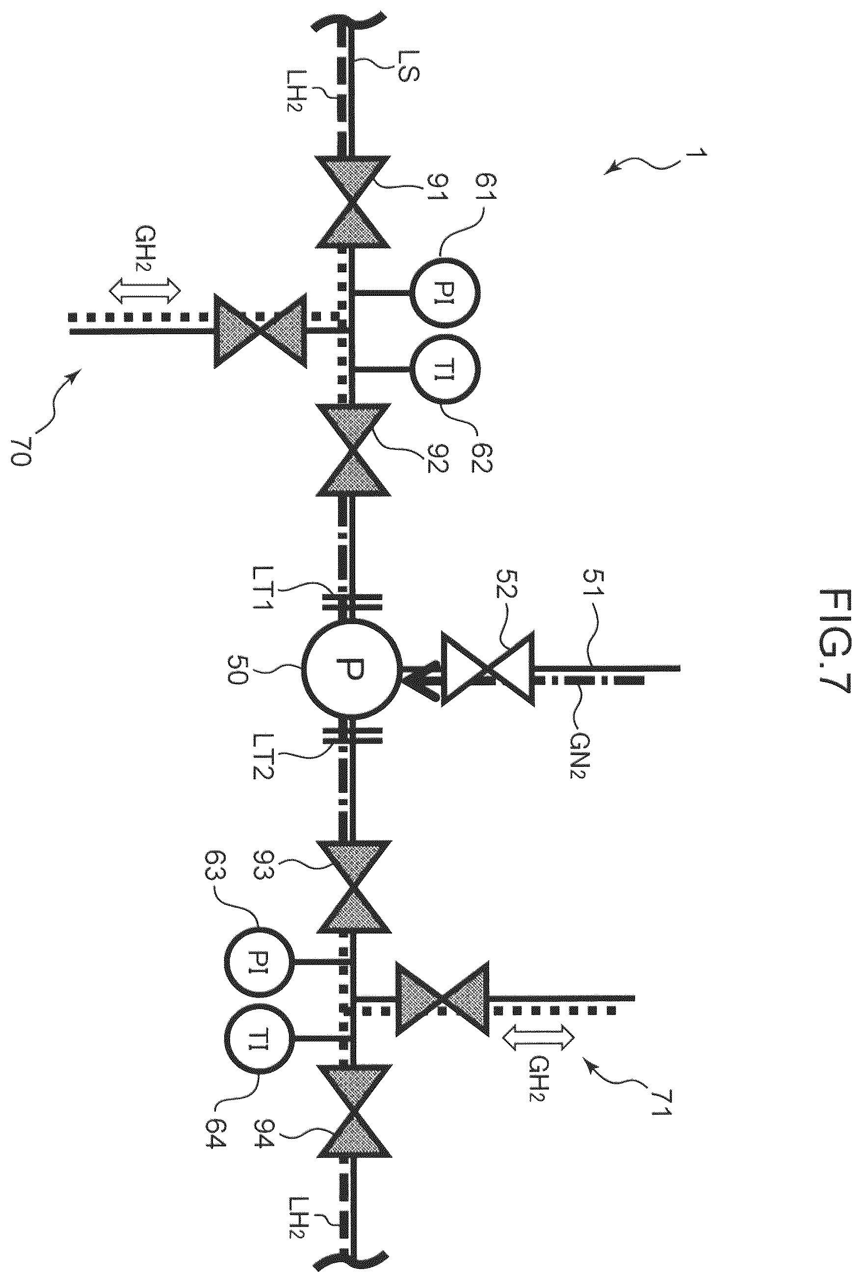 Patent US12613006 Figure 7 – Equipment maintenance method and liquefied hydrogen system