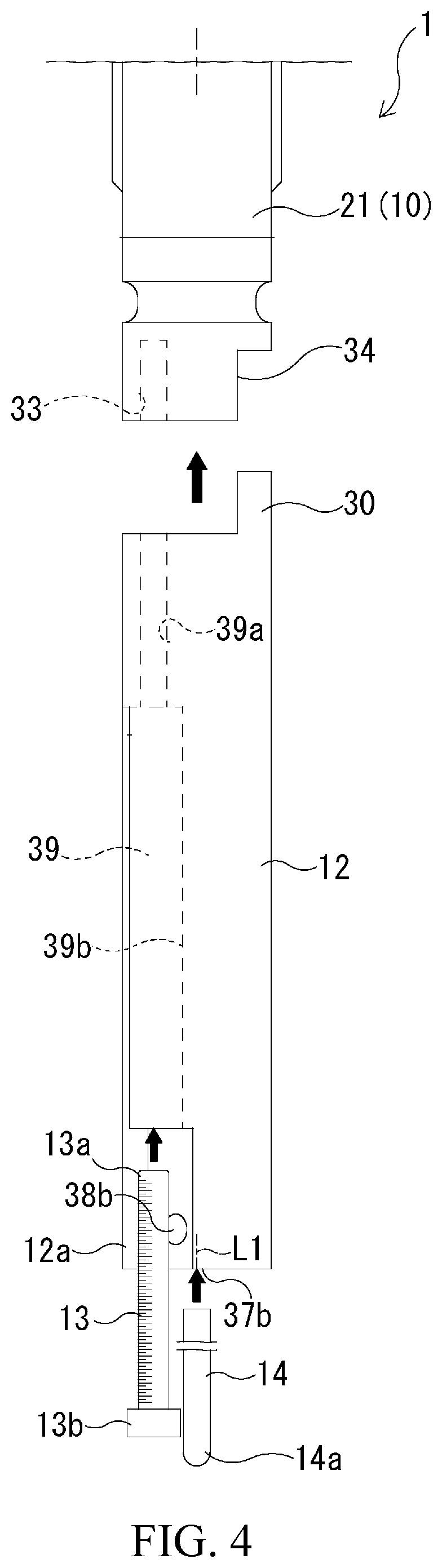Patent US12613009 Figure 4 – Tank valve device