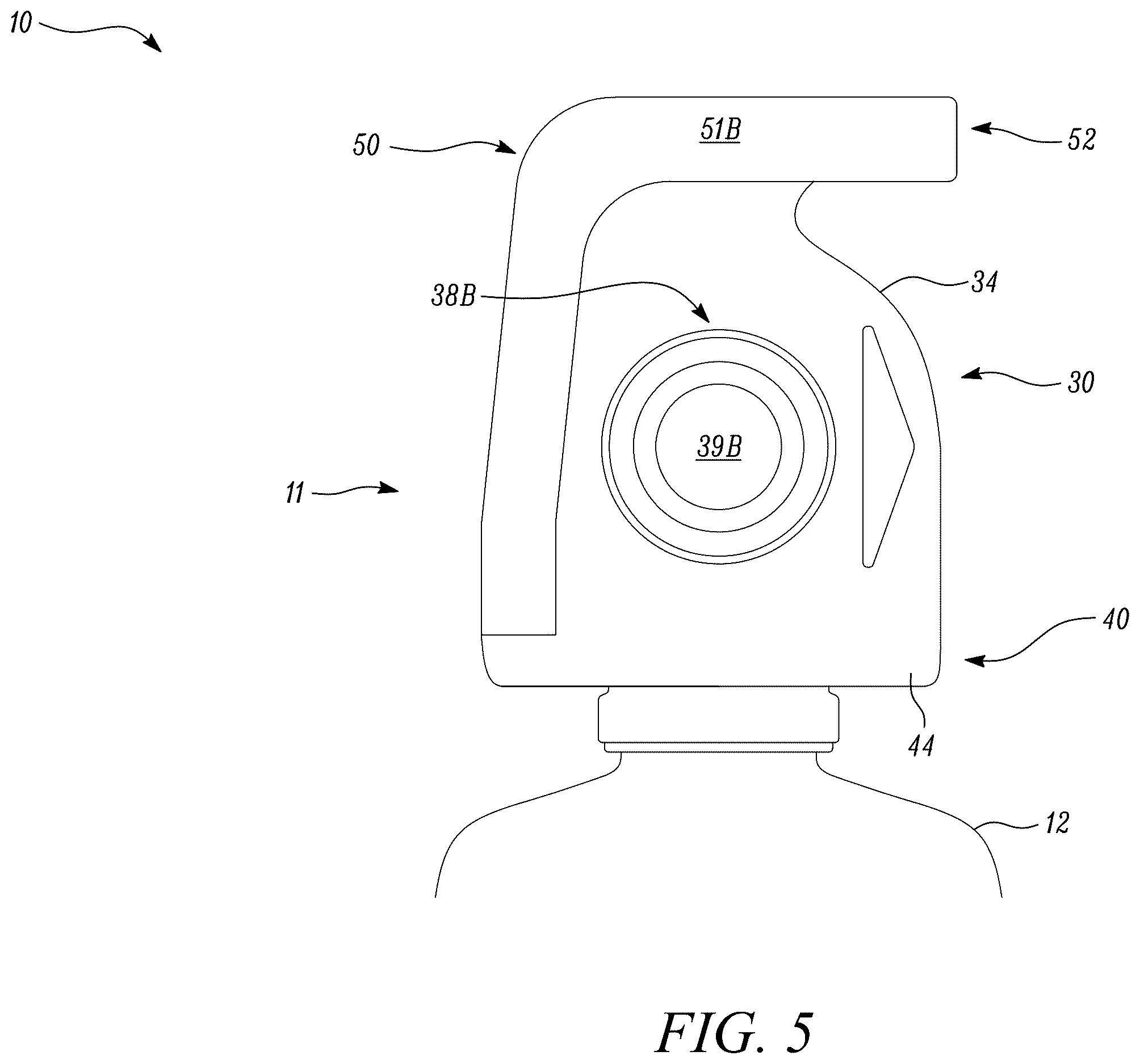 Patent US12613011 Figure 5 – Protective shroud for a valve integrated pressure regulator (VIPR)