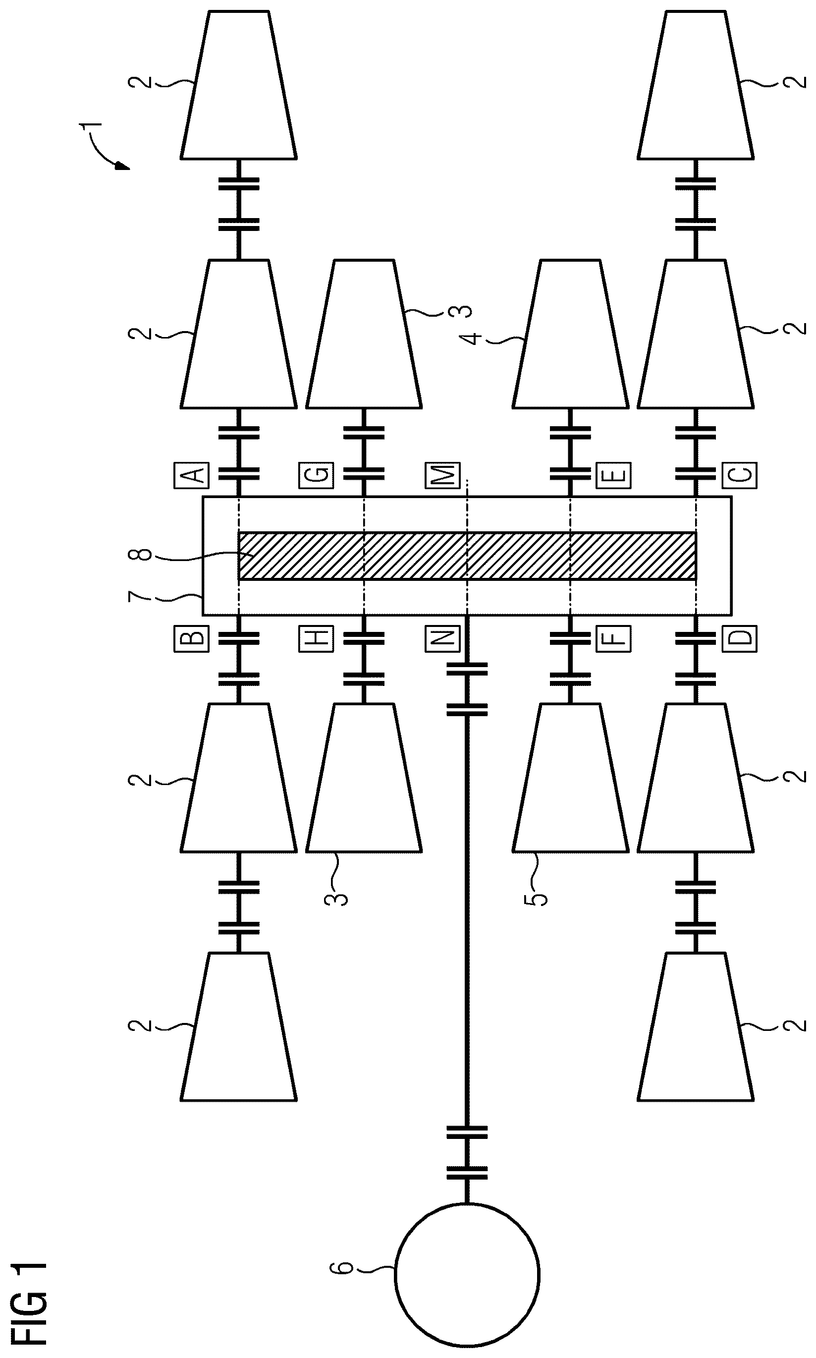 Patent US12613013 Figure 1 – Hydrogen compressor