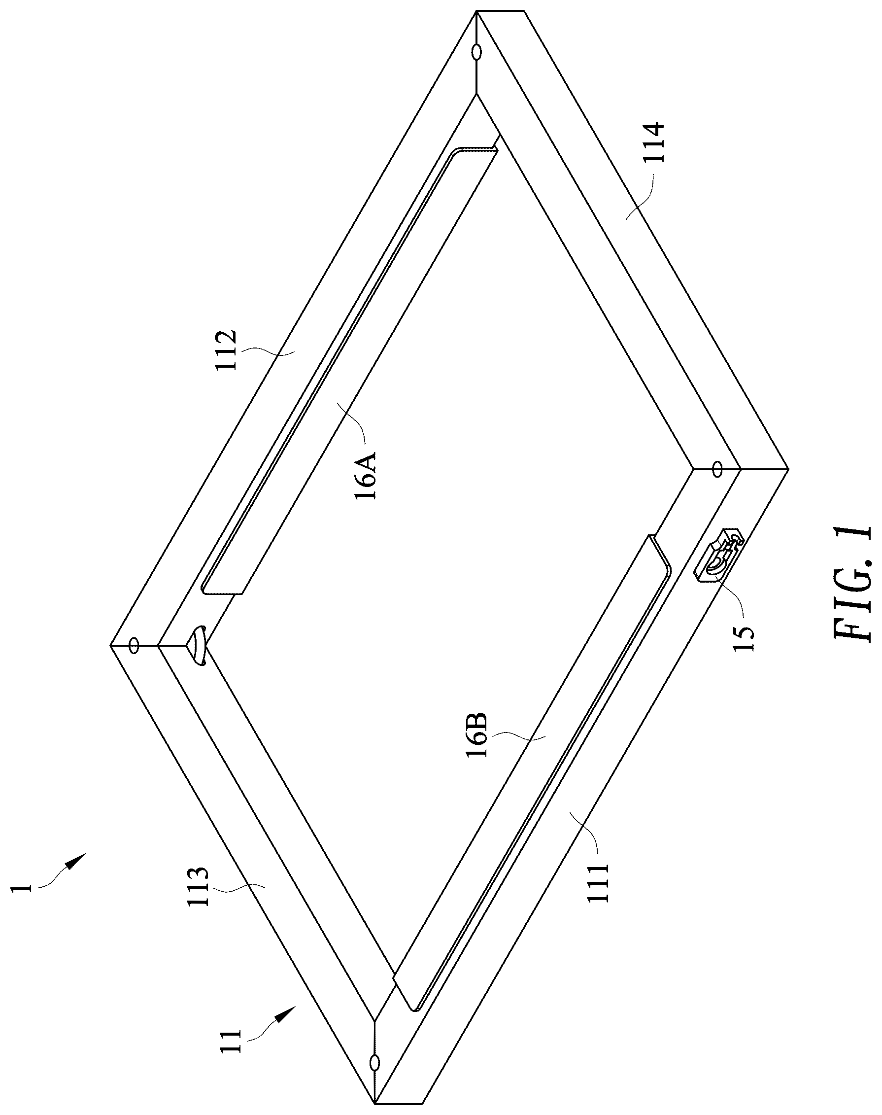 Patent US12613015 Figure 1 – Spliced lighting device