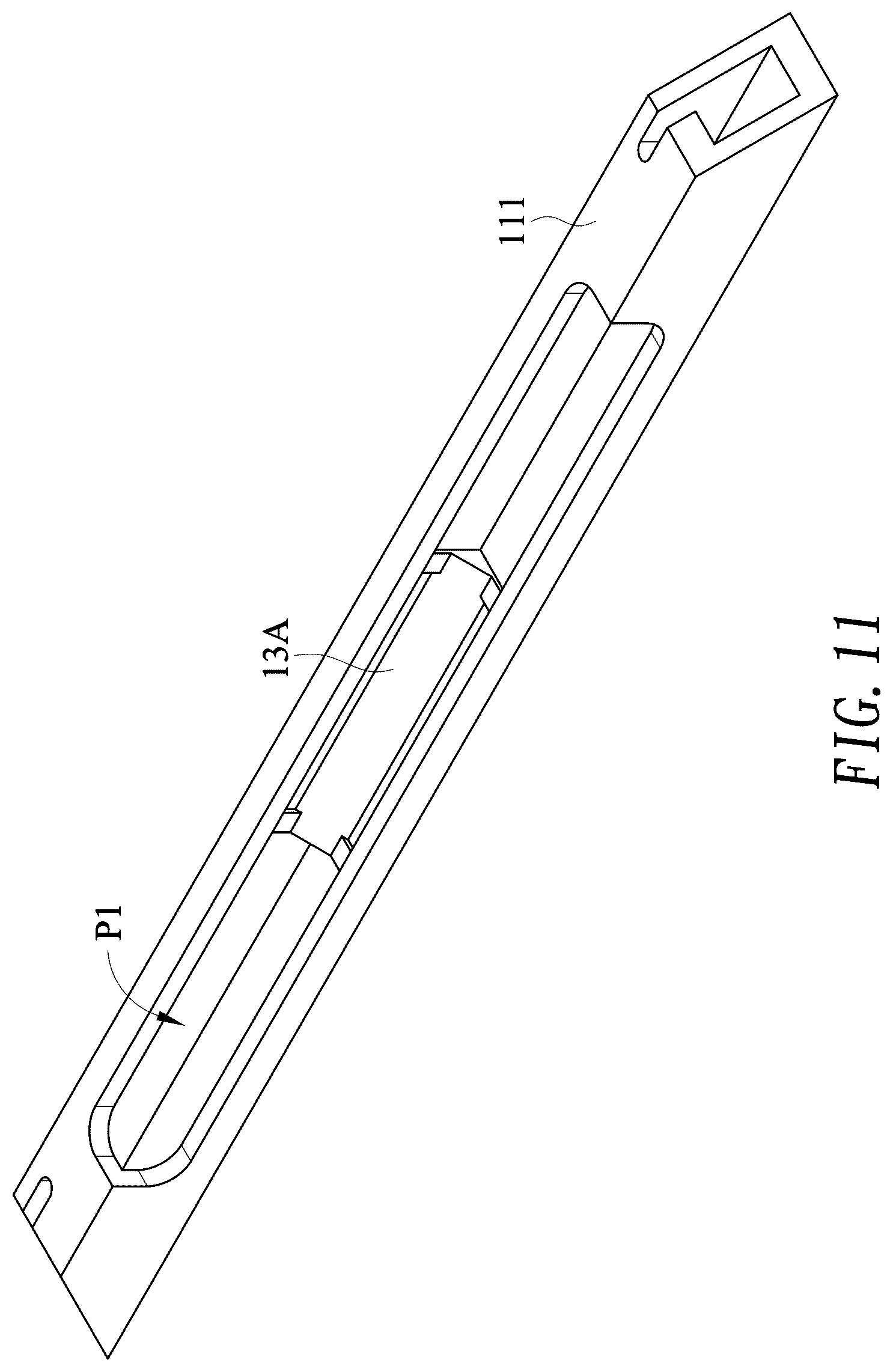 Patent US12613015 Figure 11 – Spliced lighting device