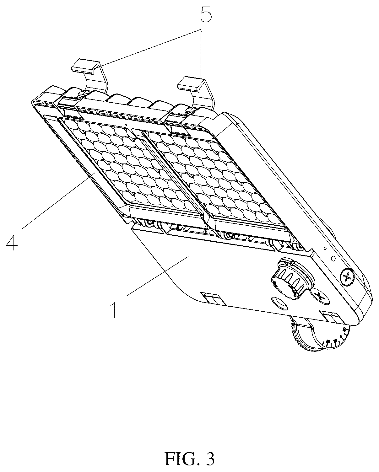 Patent US12613016 Figure 3 – Parking lot lamp supporting multiple light patterns