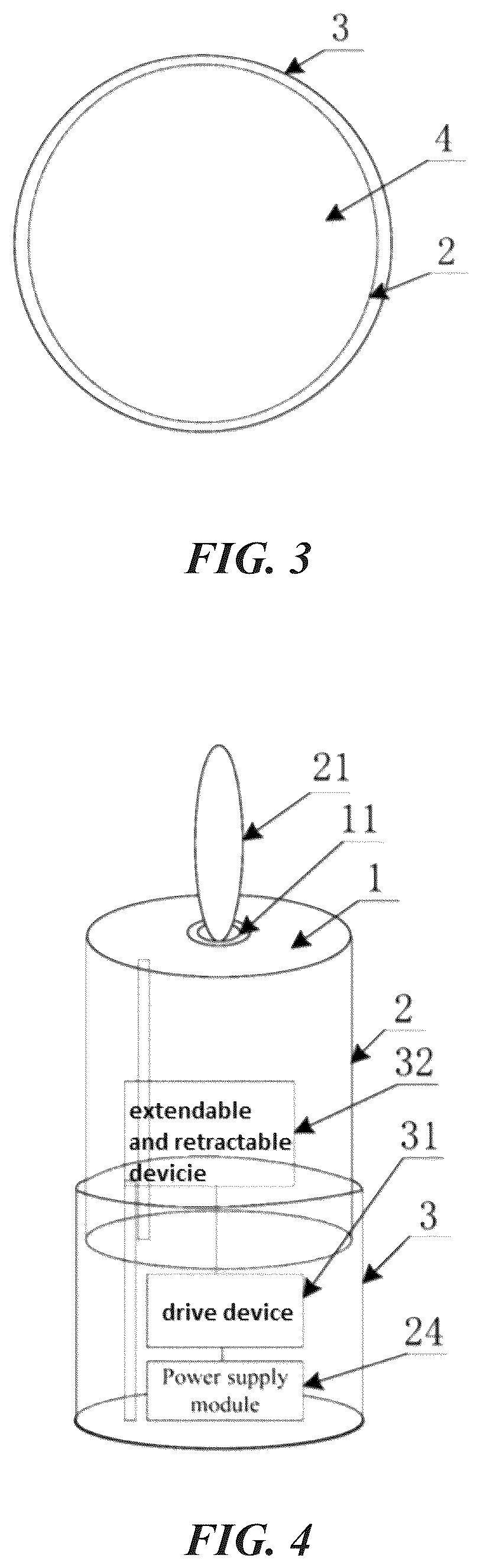 Patent US12613017 Figure 2 – Adjustable electronic candle