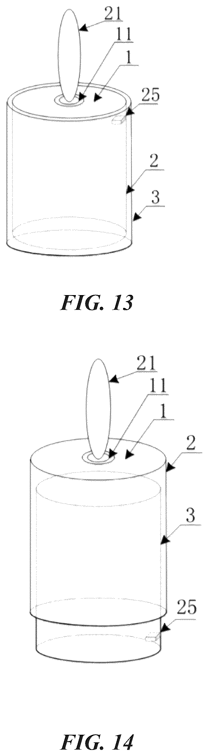 Patent US12613017 Figure 7 – Adjustable electronic candle