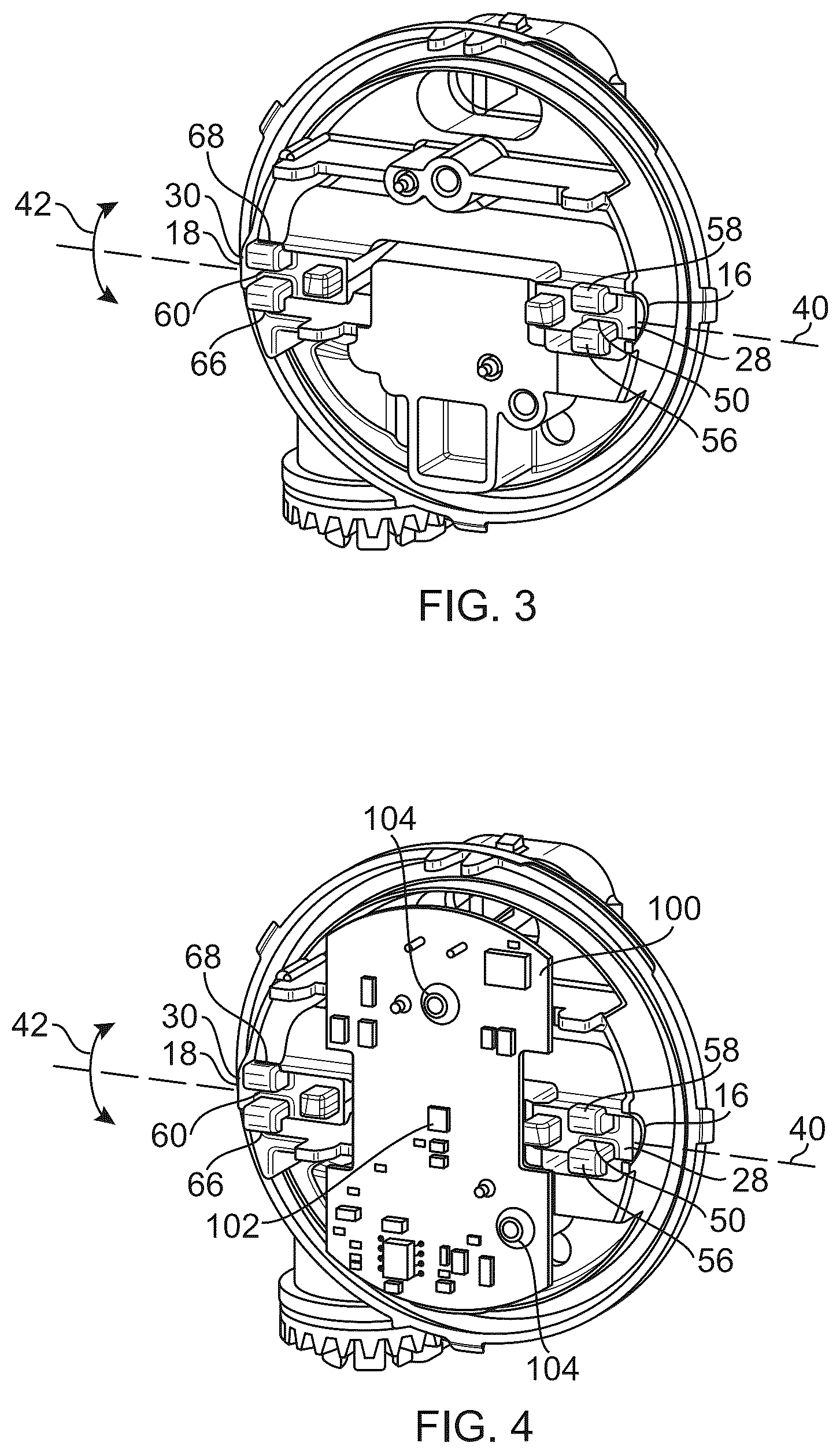 Patent US12613021 Figure 3 – Fog lamp with adjustable cut-off line