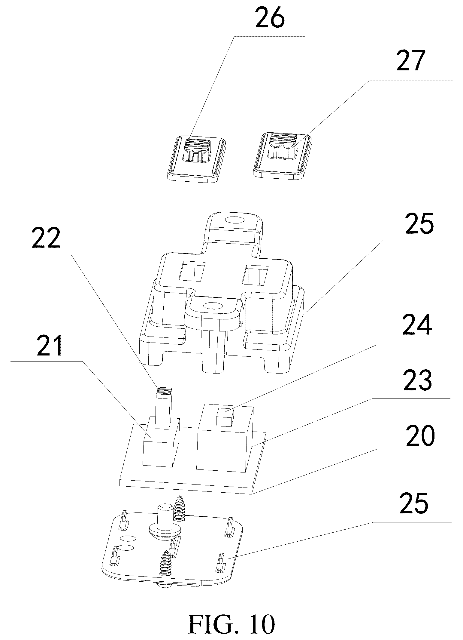 Patent US12613022 Figure 6 – Lens and LED lamp having the same