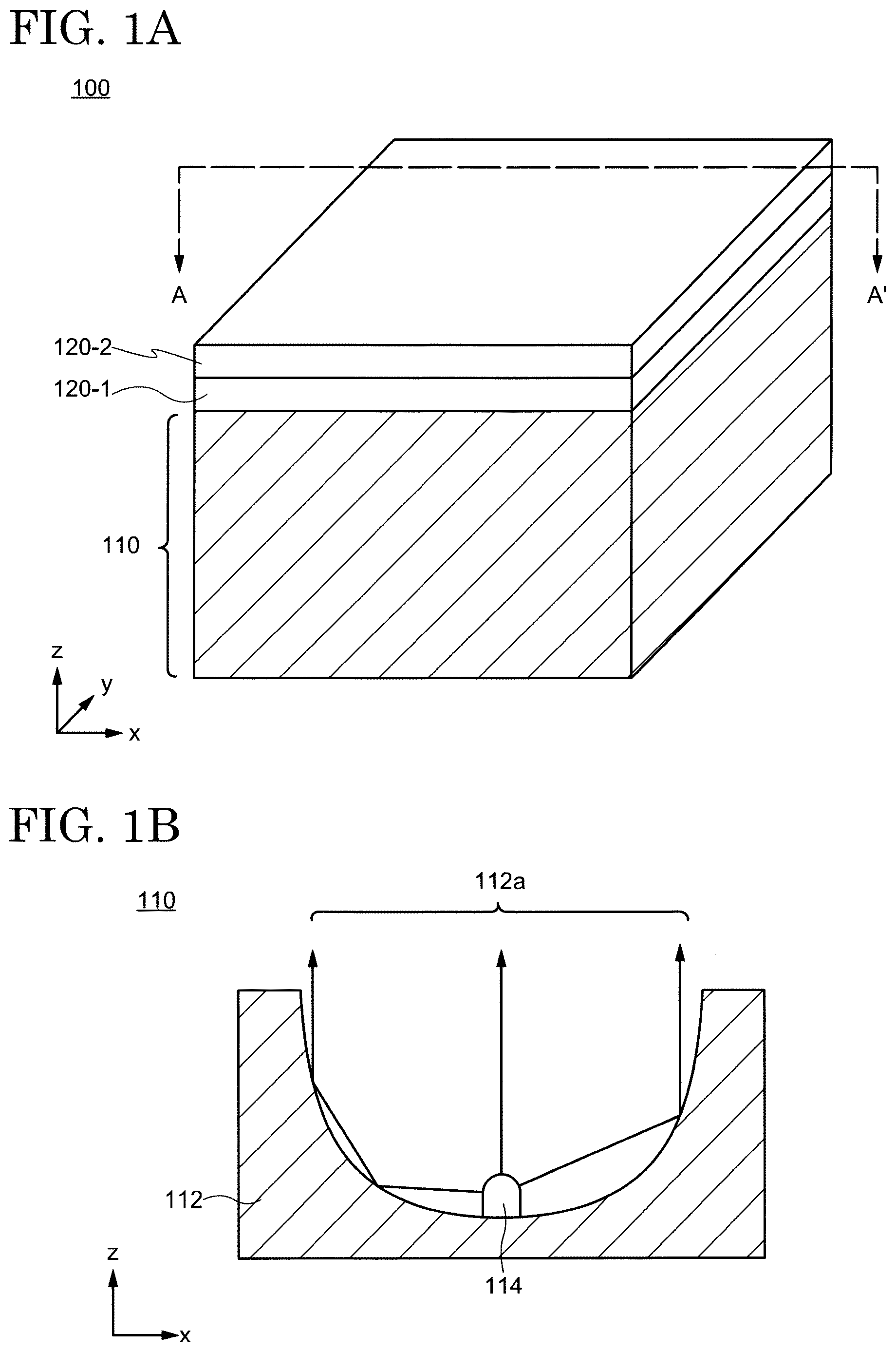 Patent US12613023 Figure 1 – Lighting device with liquid crystal panels