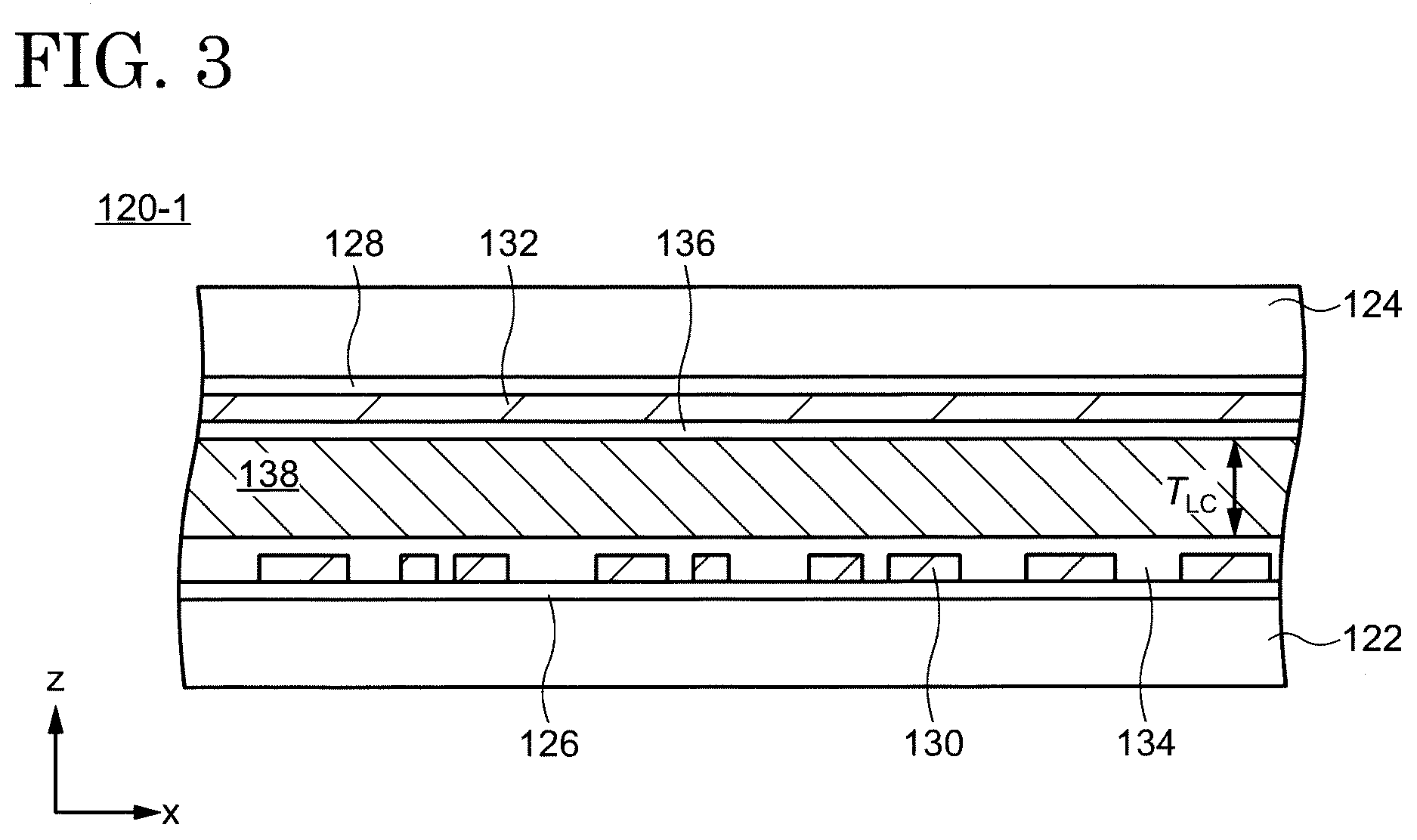 Patent US12613023 Figure 3 – Lighting device with liquid crystal panels