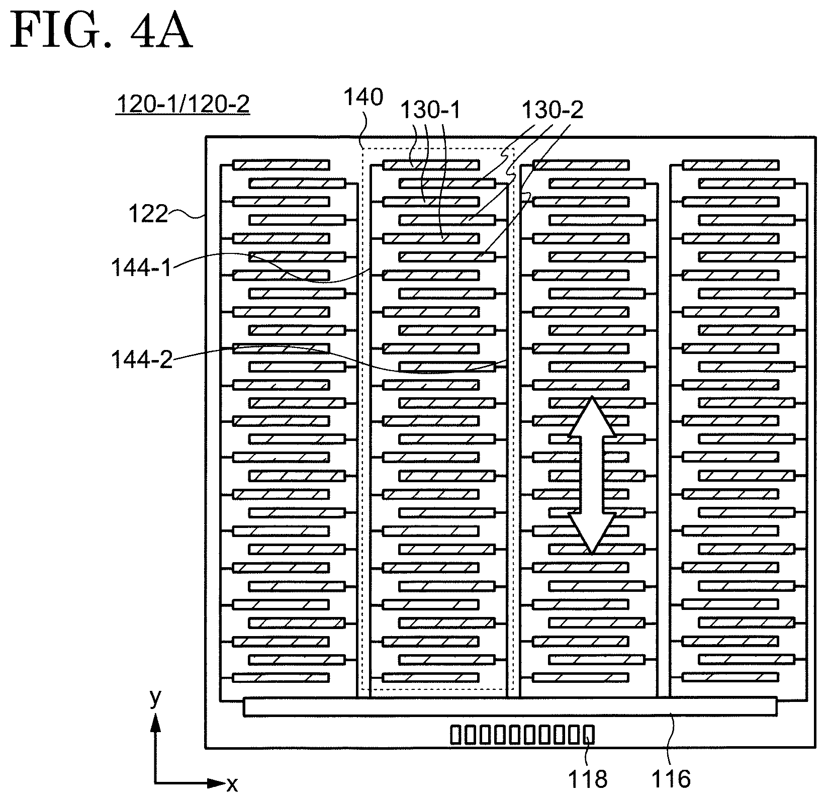 Patent US12613023 Figure 4 – Lighting device with liquid crystal panels