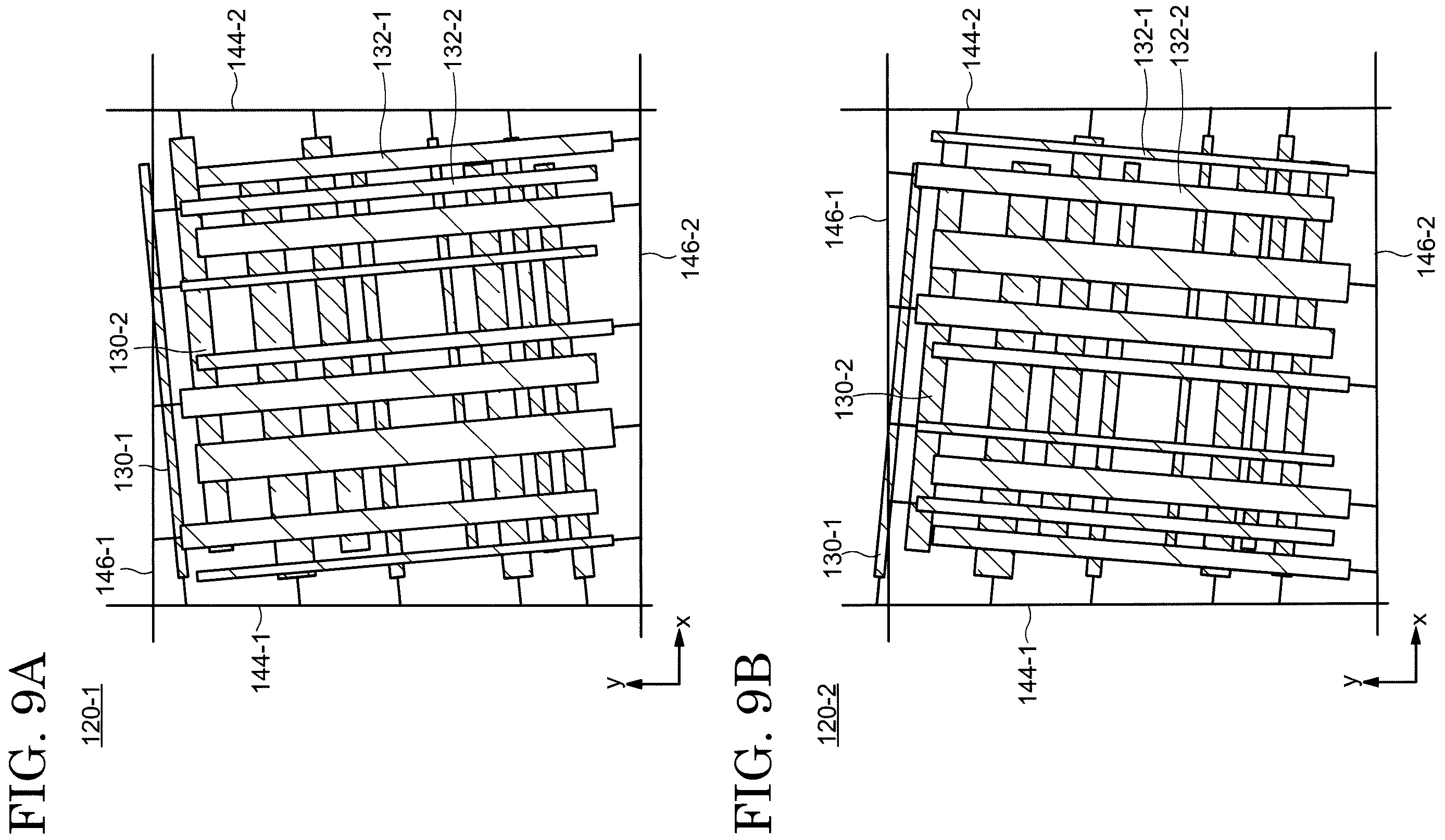 Patent US12613023 Figure 10 – Lighting device with liquid crystal panels