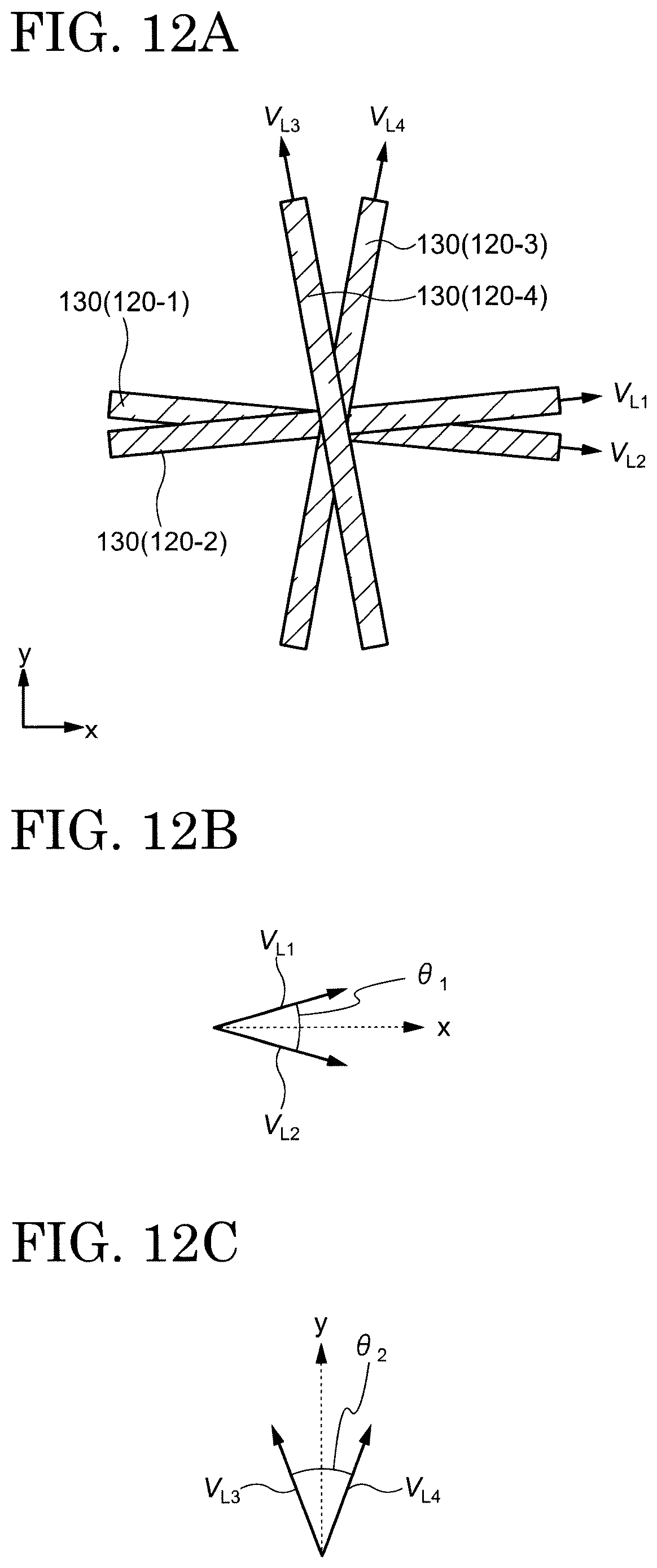 Patent US12613023 Figure 14 – Lighting device with liquid crystal panels