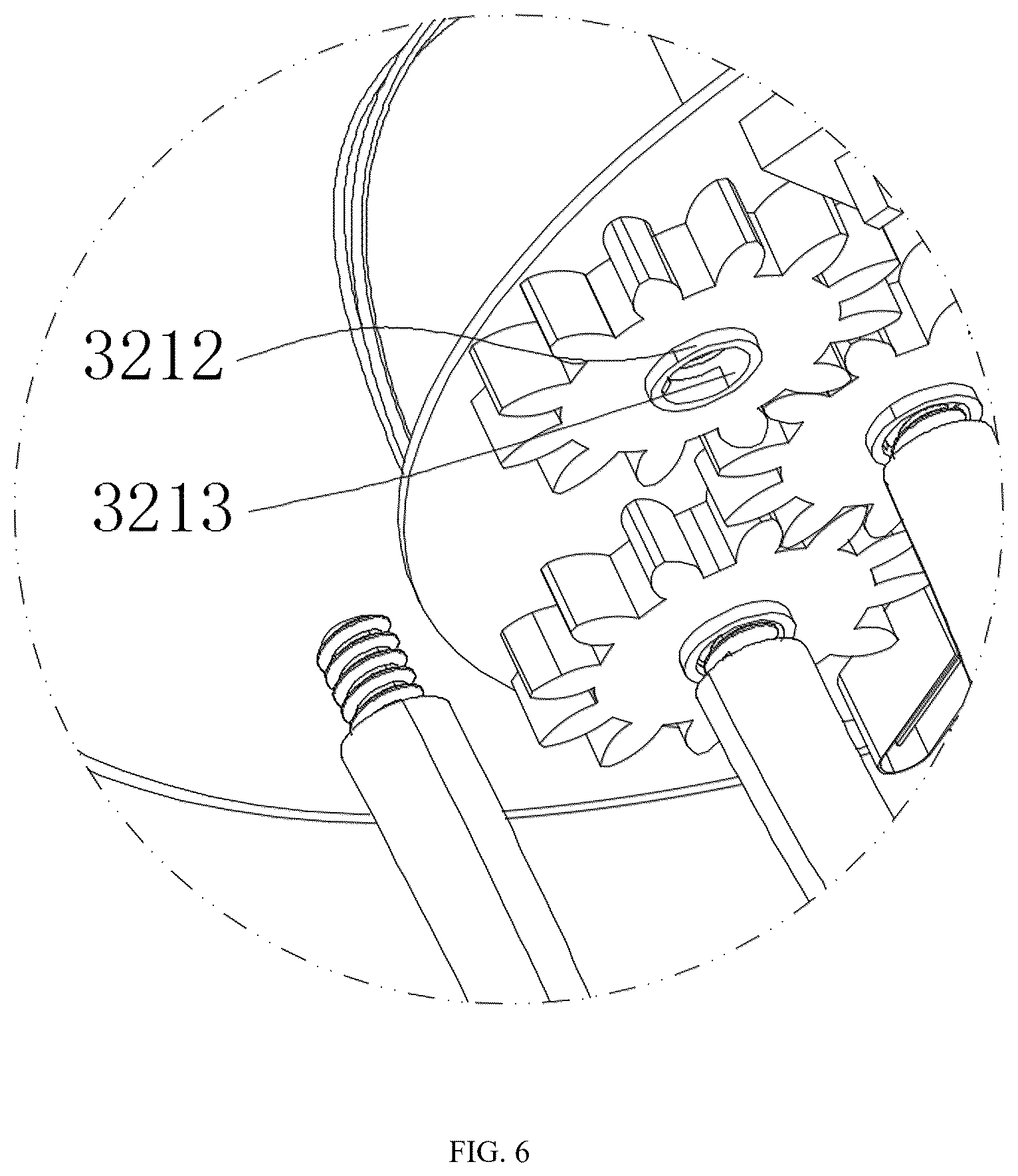 Patent US12613024 Figure 6 – Tentacle animal bionic lamp
