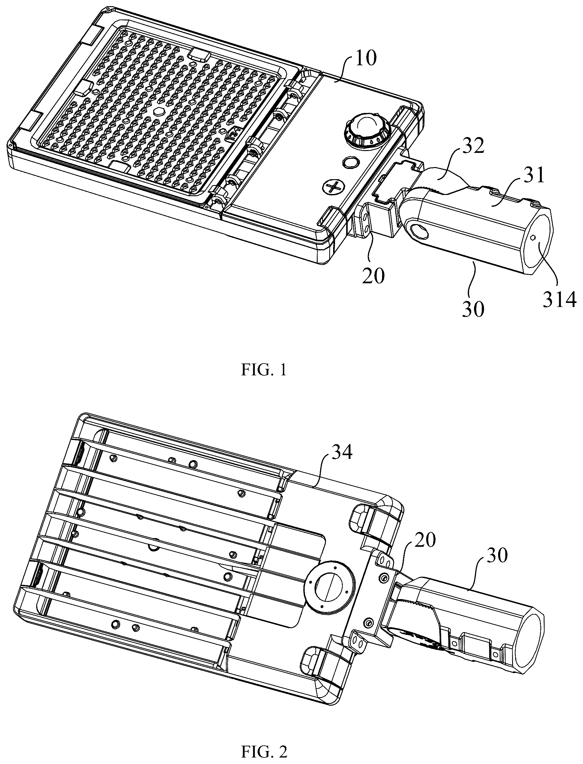 Patent US12613025 Figure 1 – LED lamp