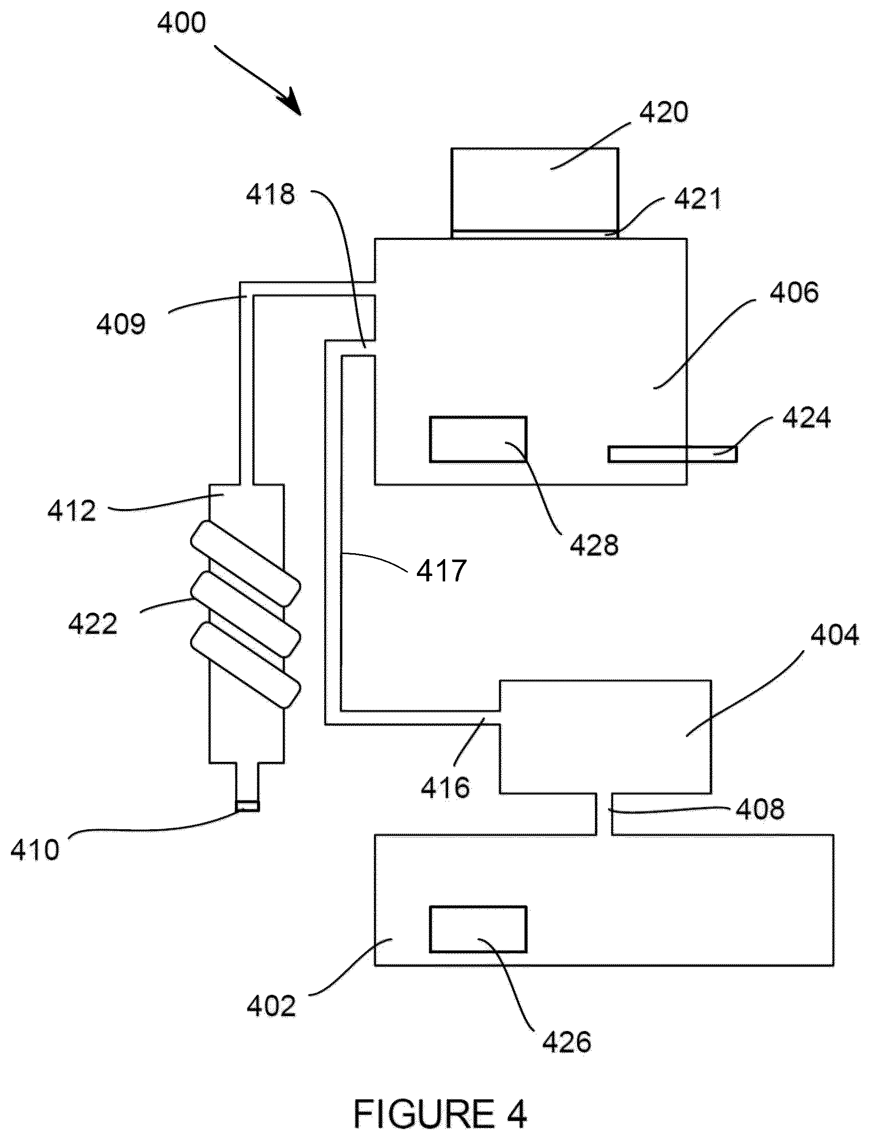 Patent US12613027 Figure 4 – System and method for controlling the humidity and pressure in a luminaire