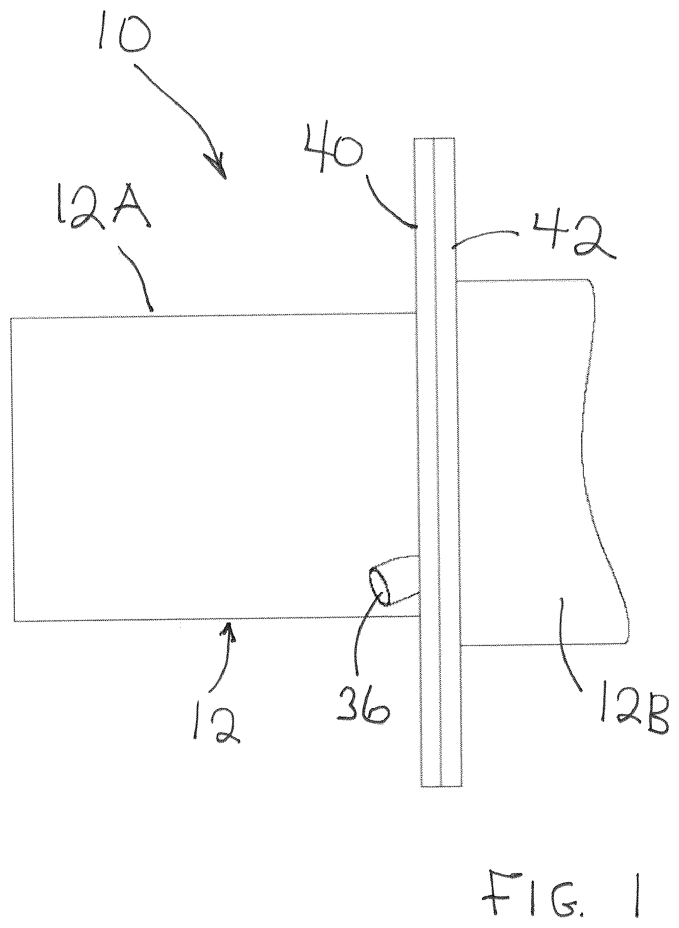Patent US12613030 Figure 1 – Combustion burner with fixed vanes