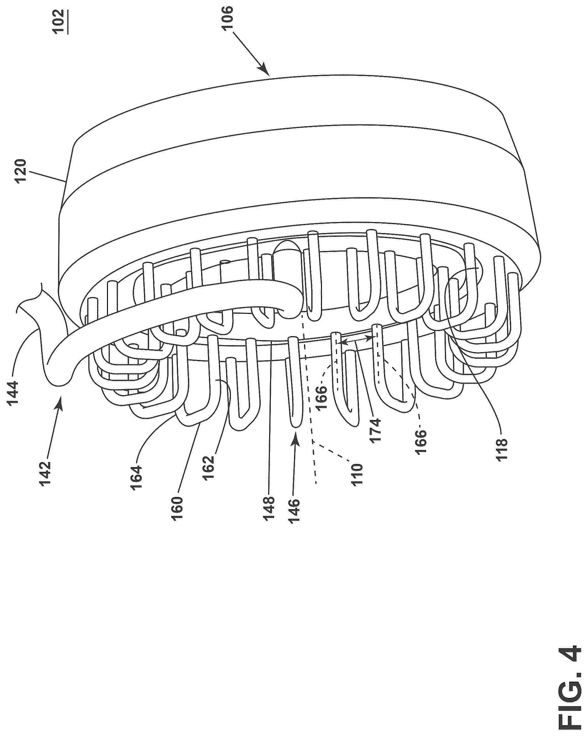 Patent US12613035 Figure 4 – Combustion section for a turbine engine