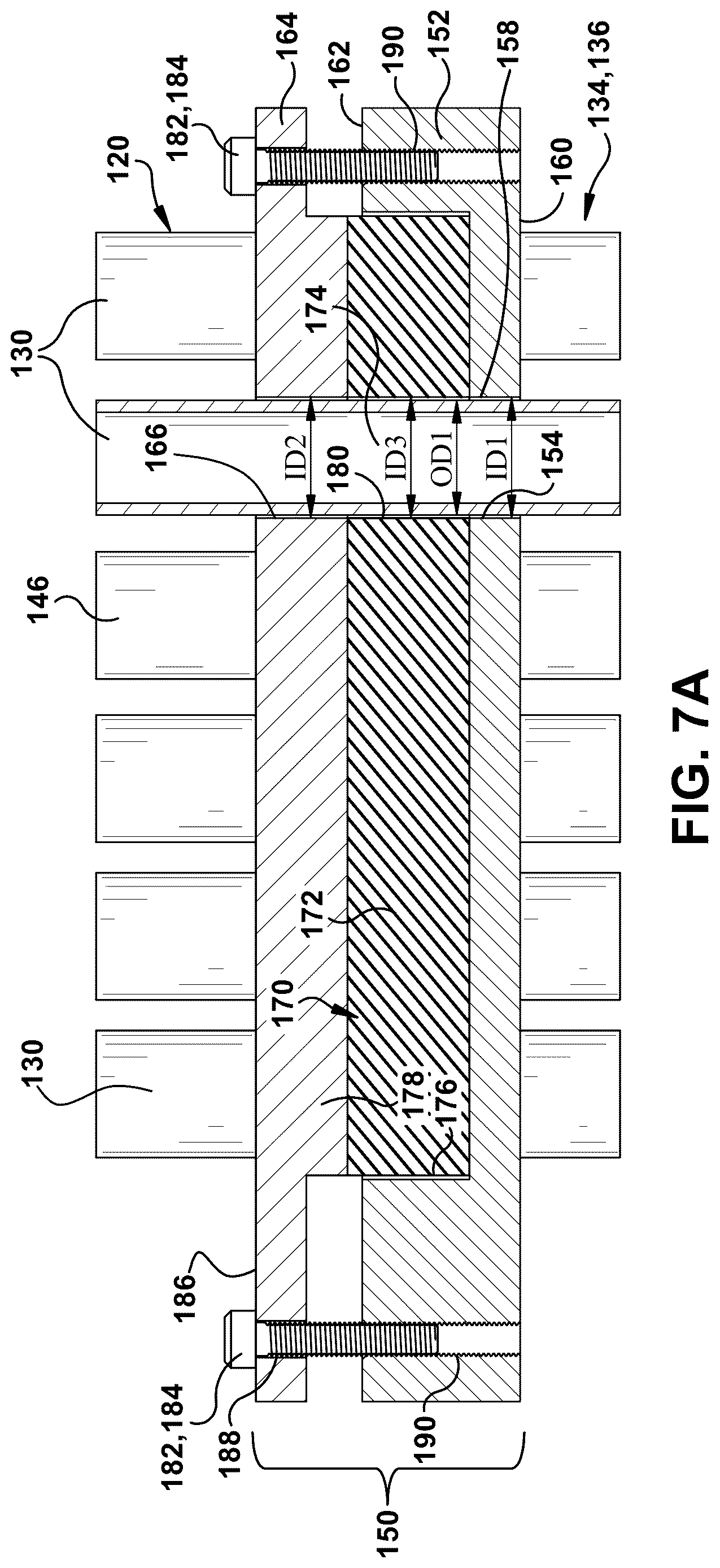 Patent US12613037 Figure 8 – Stabilizer for plurality of mixing tubes of micromixer and related method
