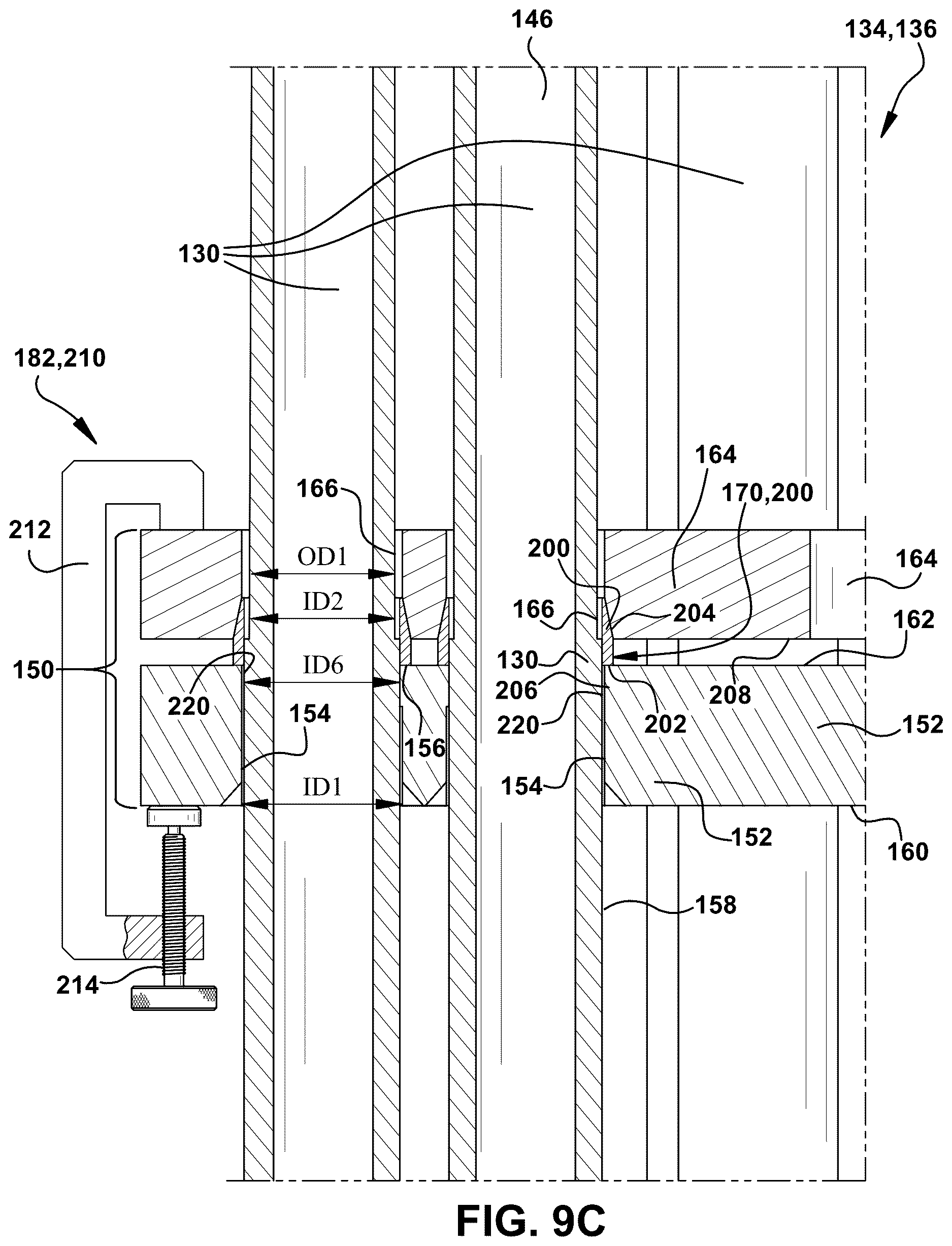 Patent US12613037 Figure 13 – Stabilizer for plurality of mixing tubes of micromixer and related method