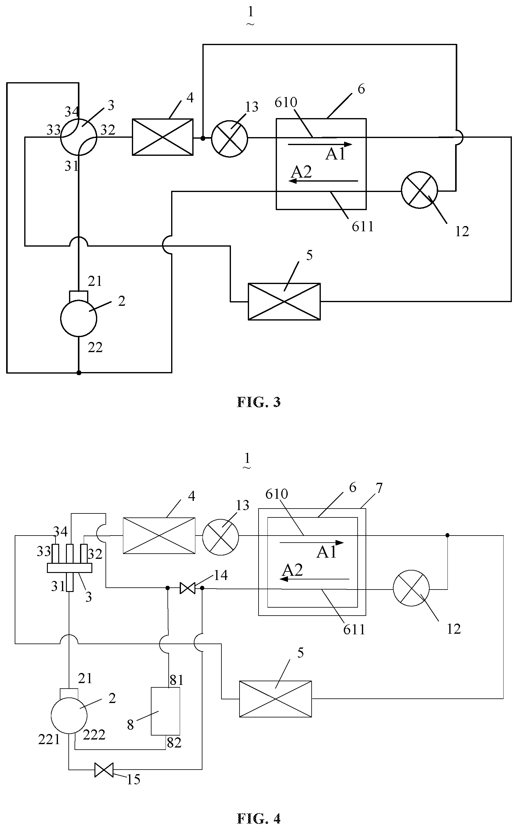 Patent US12613039 Figure 2 – Heat exchanger, electric control box and air conditioning system